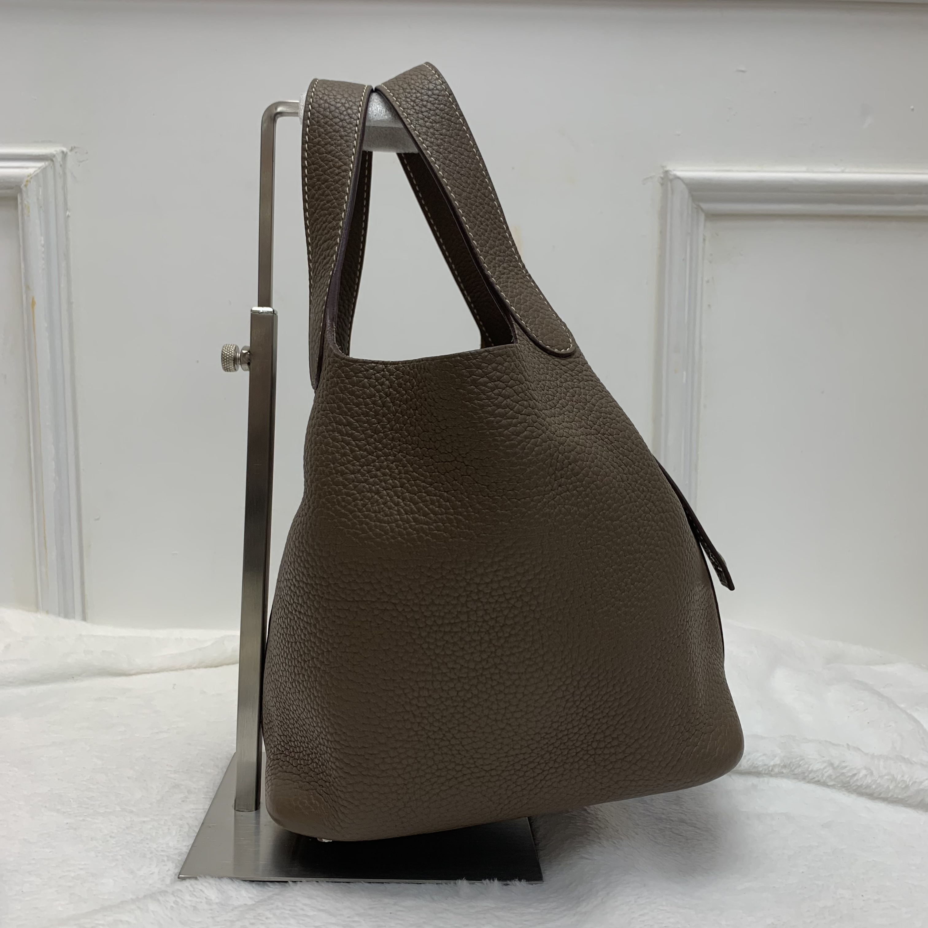 Hermes Picotin18 大象灰TC皮