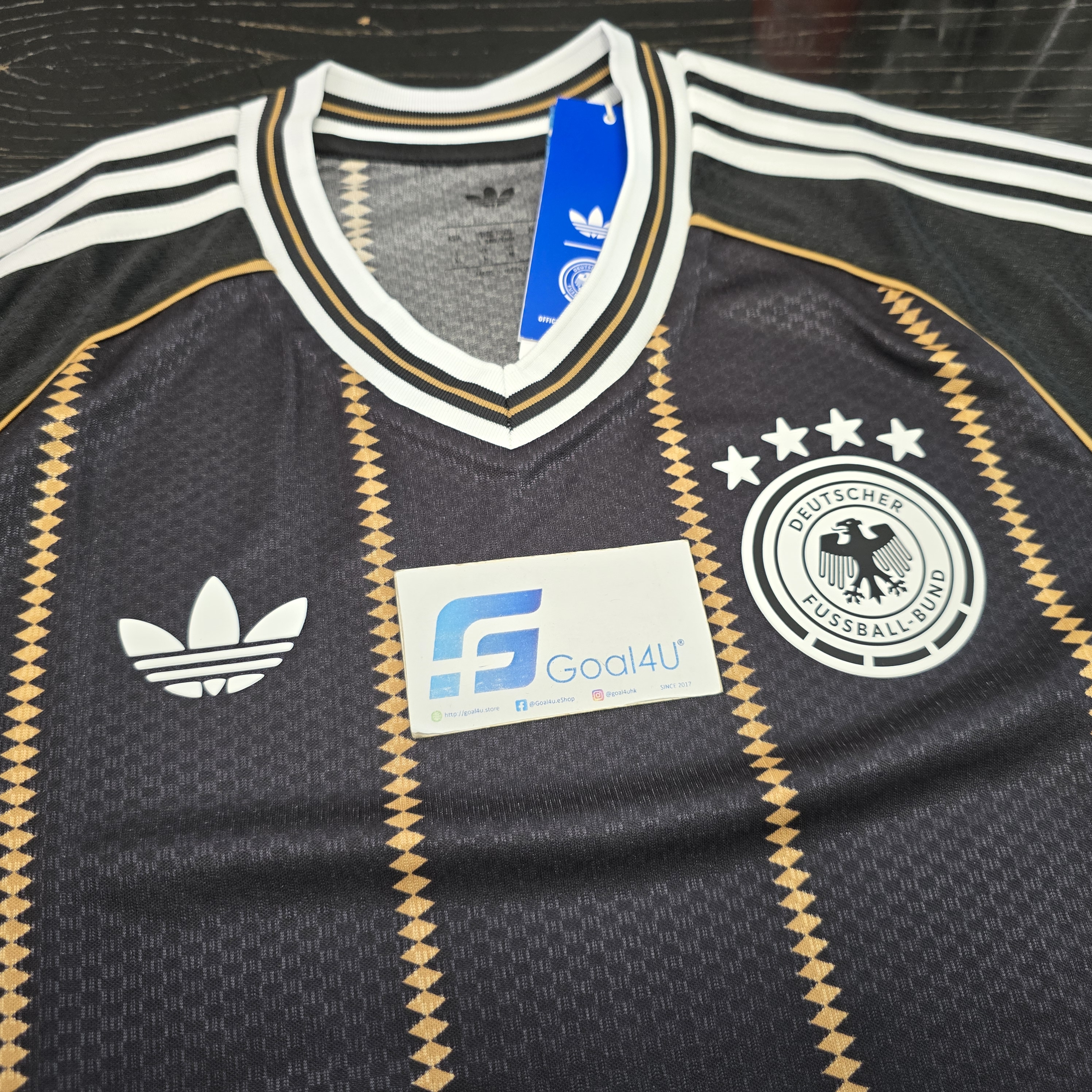 #部分碼現貨 黑金告別！⚫🟥🟨 Adidas Germany 德國 2026 三客球迷版球衣 (可加印球員印字及臂章) KS5261