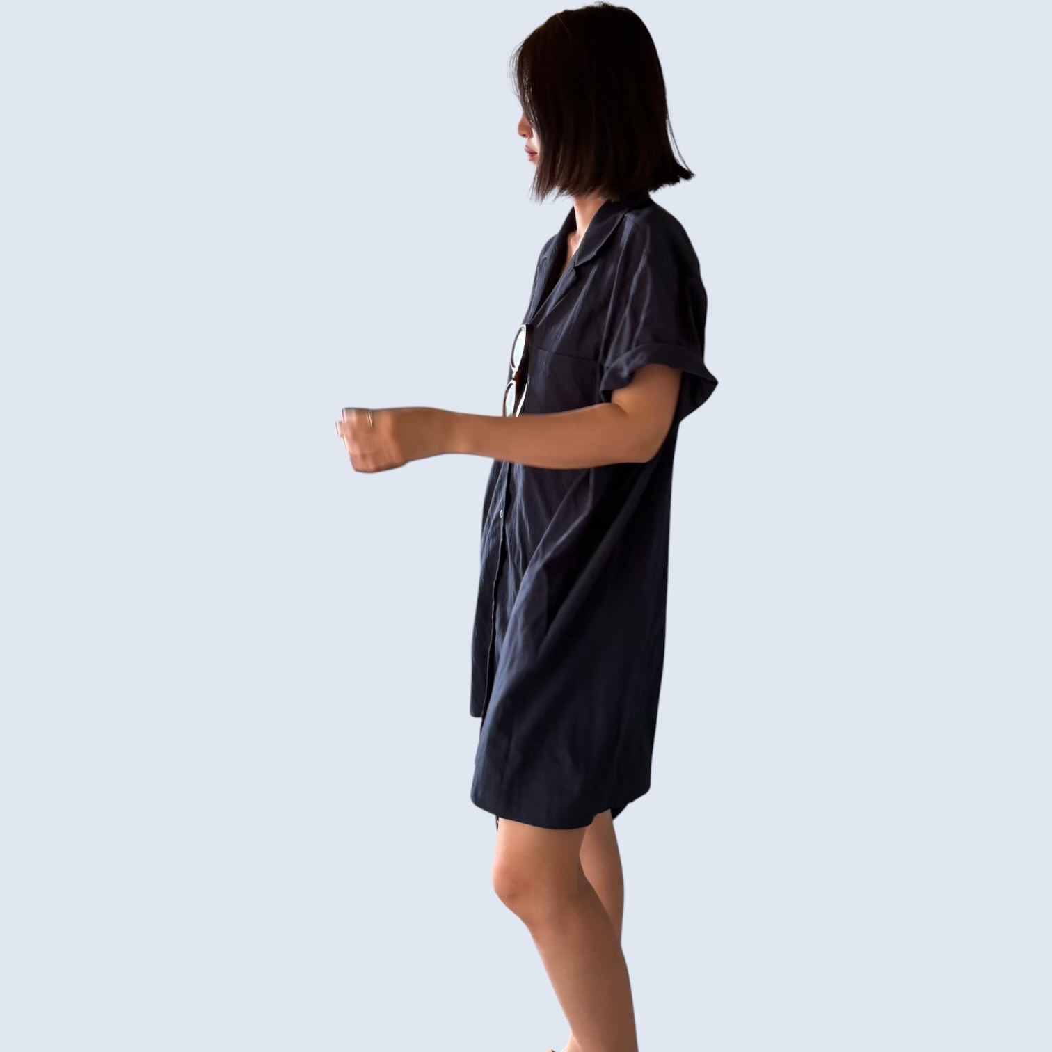 221449 V領Pocket one piece