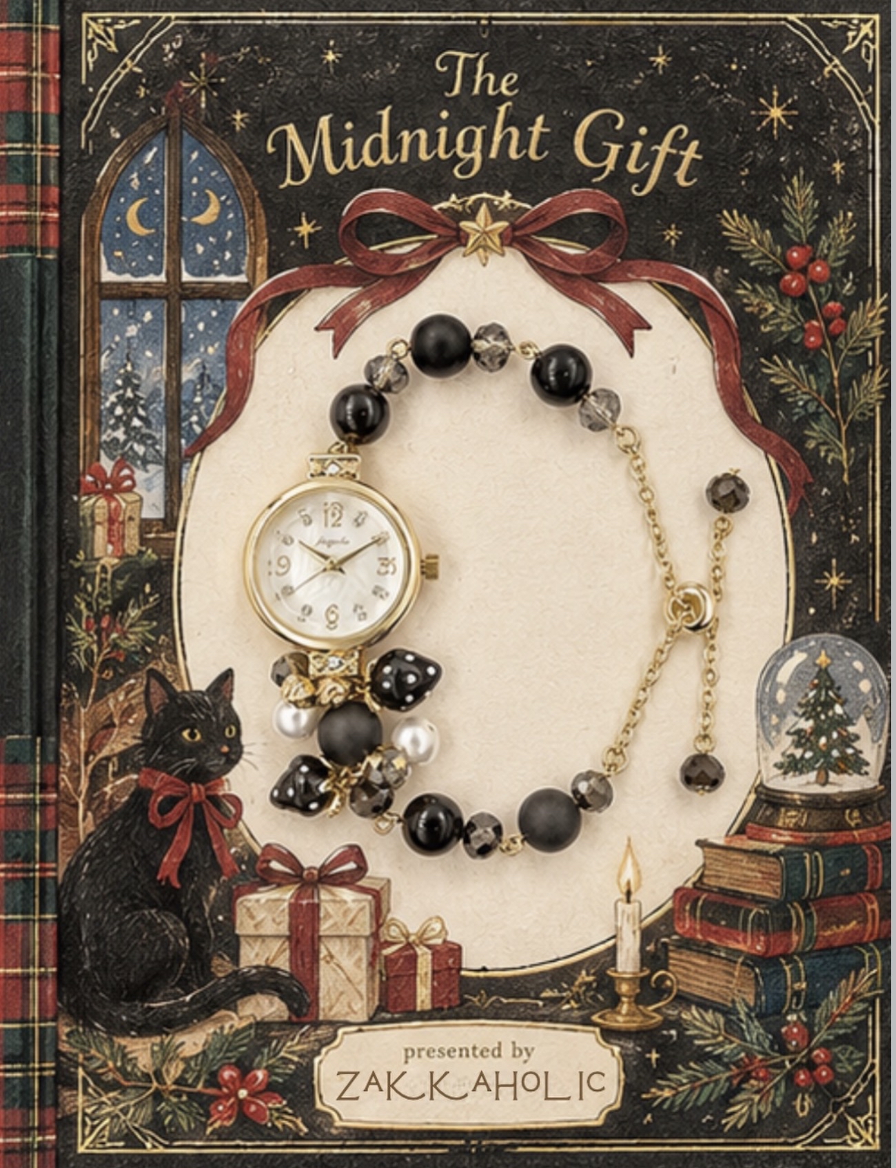 [可調長短] Strawberry Bracelet Chain Watch 士多啤梨/ 草莓手鏈錶｜女裝｜日常防水｜生日禮物
