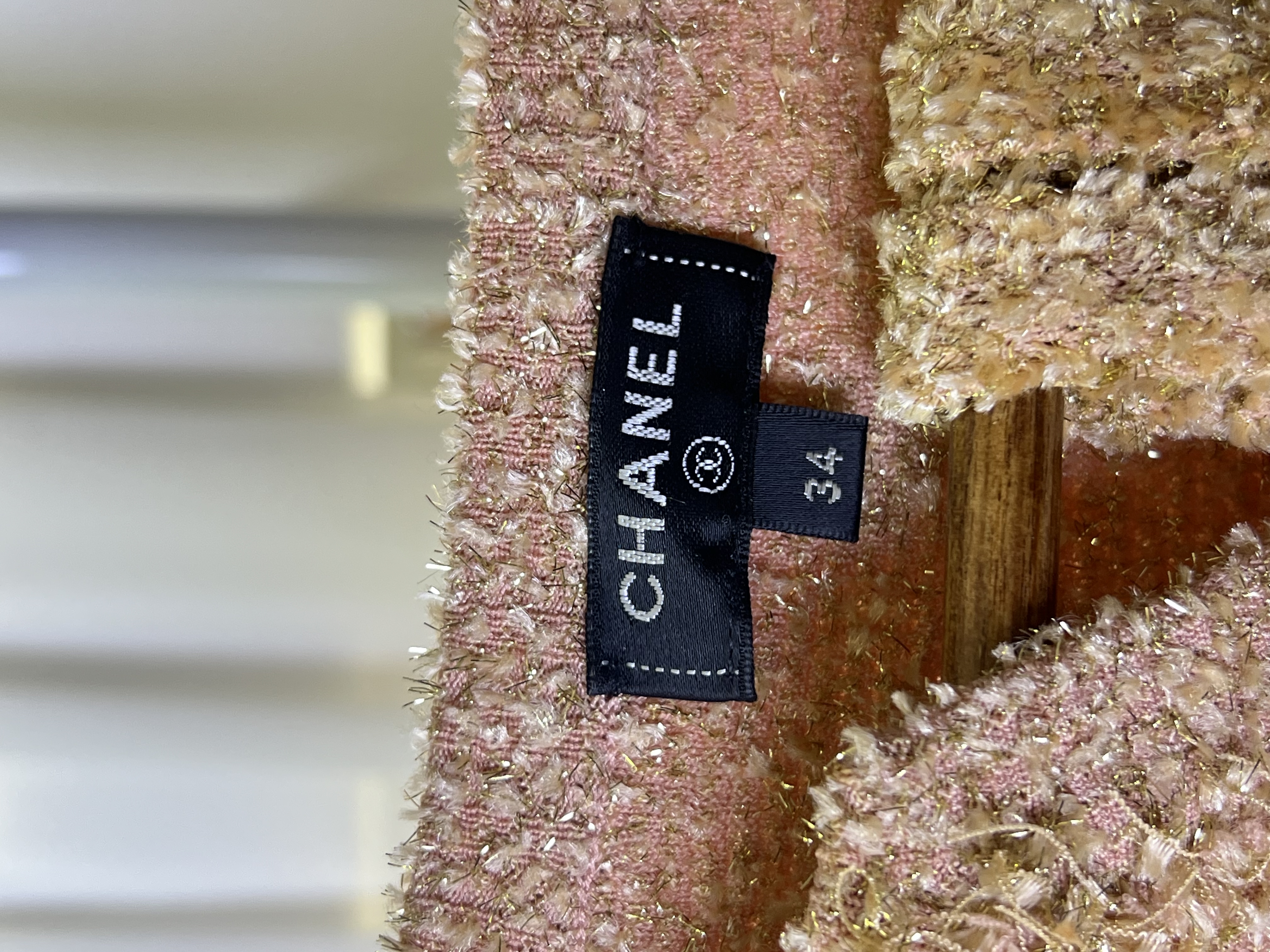 Pre-Owned Chanel Pink Tweed Dress / Product Code: 26041930
