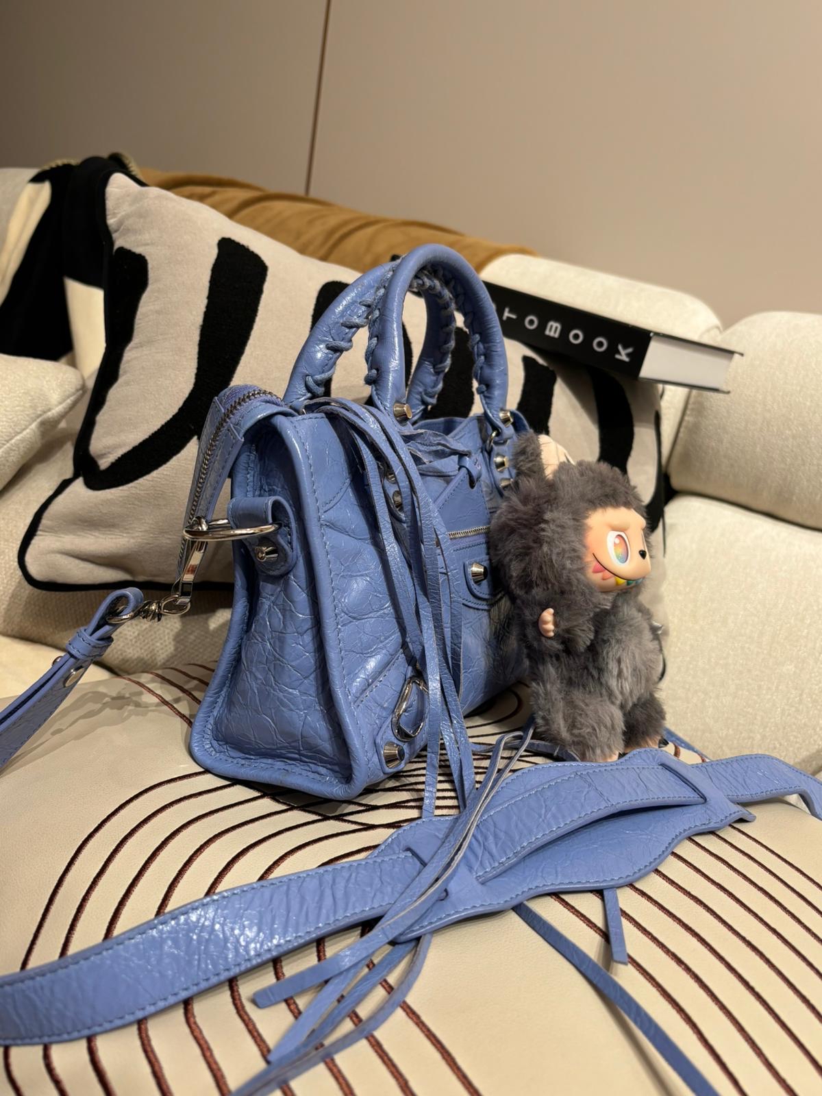 BALENCIAGA Mini City 2 way bag 300295 98%new ✅tap,booklet ✅dust bag 