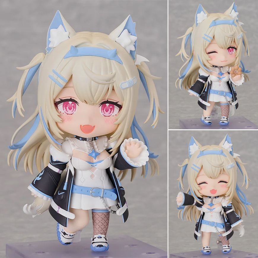 (預訂訂金 $100) (總價 $365) GSC Nendoroid 2918 hololive production 軟軟‧阿比斯加德 黏土人 Fuwawa Abyssgard (行版) 