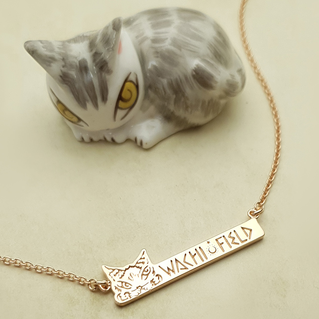 📦訂購 台灣限定 STORY 故事銀飾 經典達洋貓系列 瓦奇菲爾德長牌純銀頸鏈