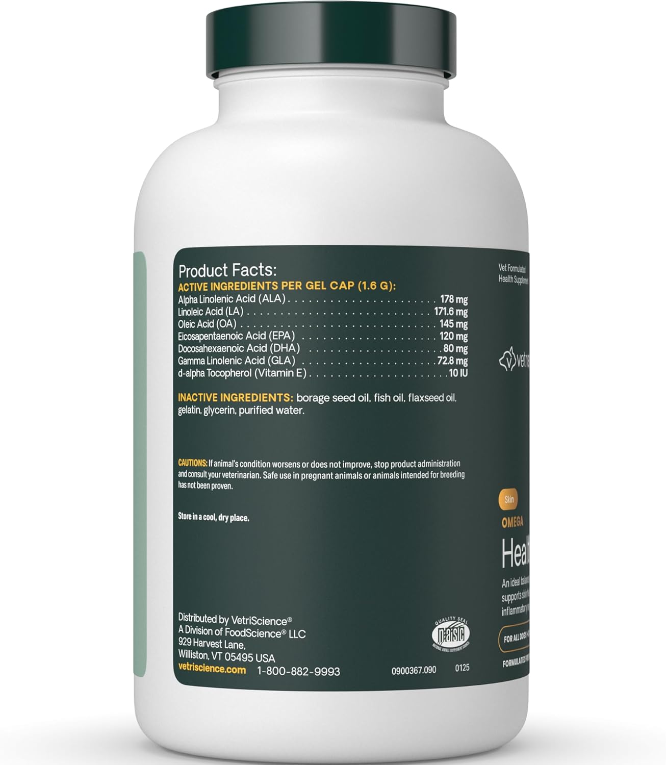 Vetri Science Omega 3 6 9 魚油丸 90粒裝