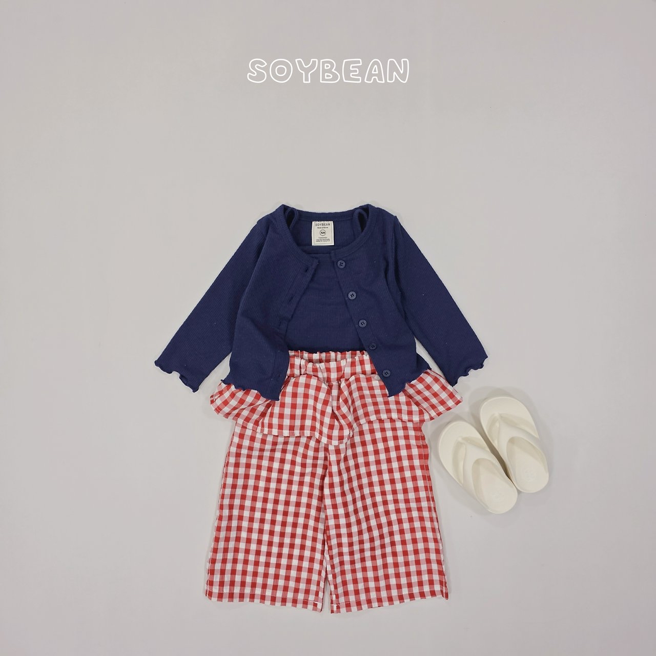 Soybean | Check Pants (Red 105-115)