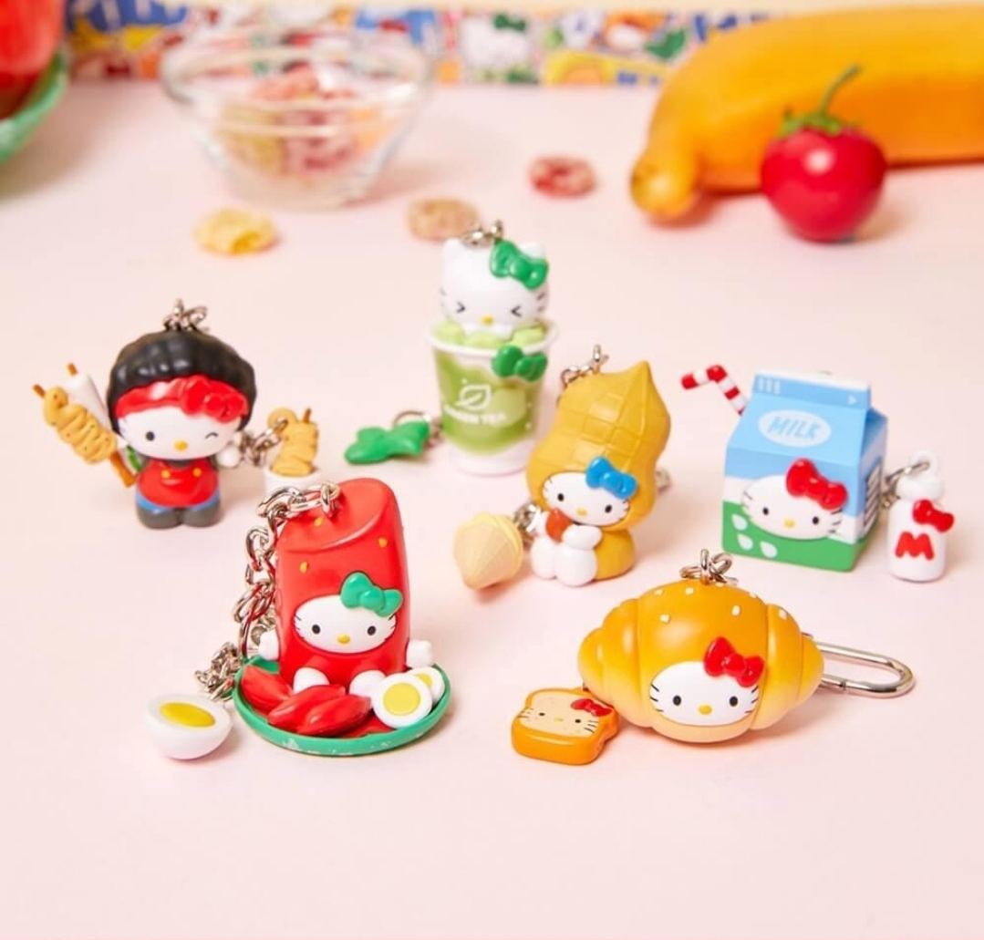 Hello Kitty 韓國名物Figure Keyring盲盒