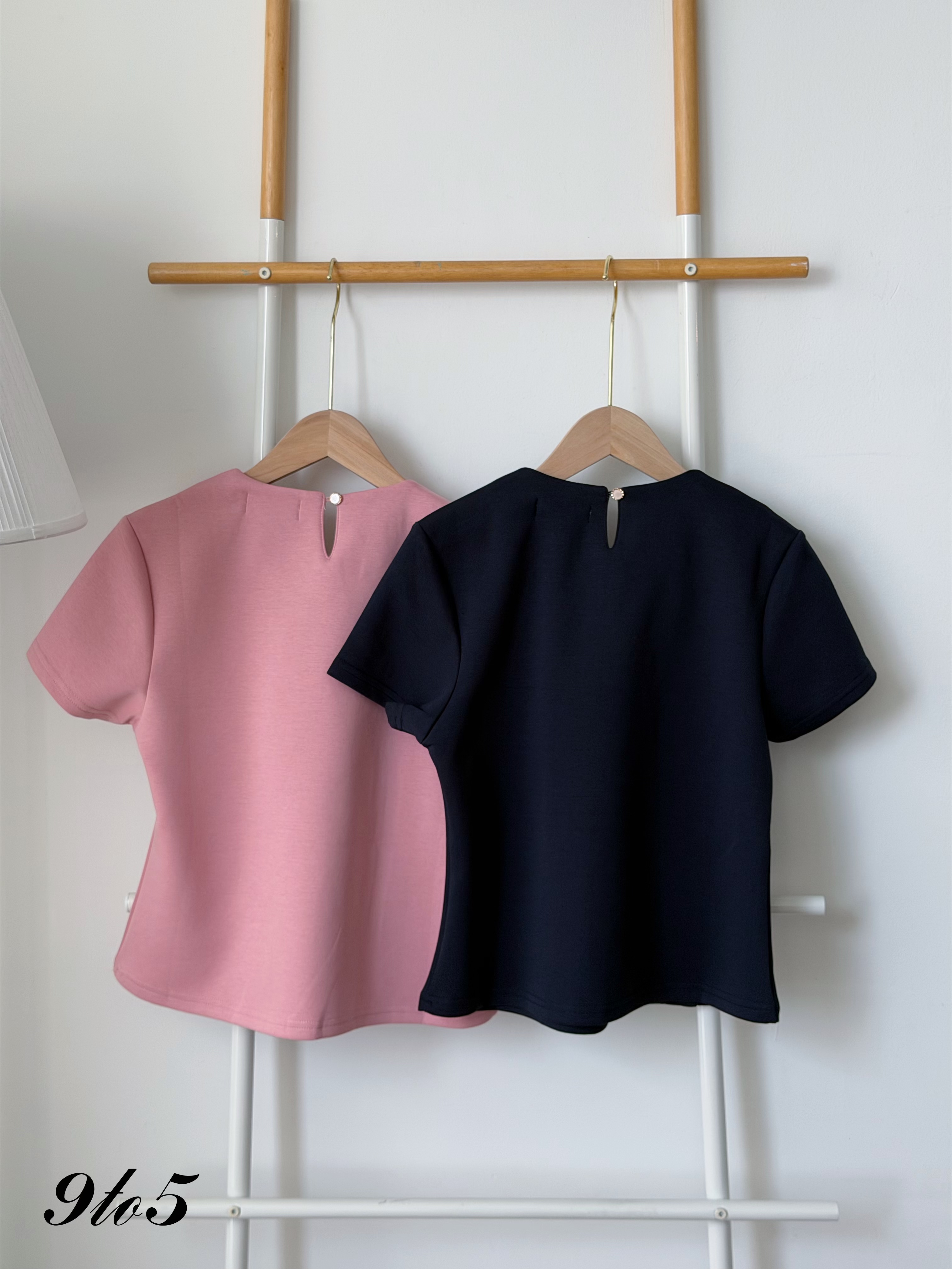 T4476 Mock Neck Ruched Top - 3 Colors 