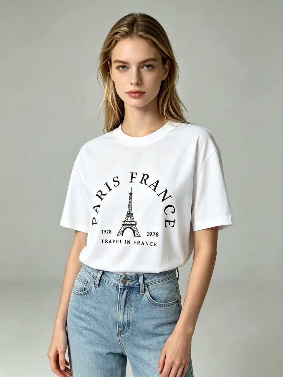 ［訂購］M017 Paris 1928 Eiffel Tee