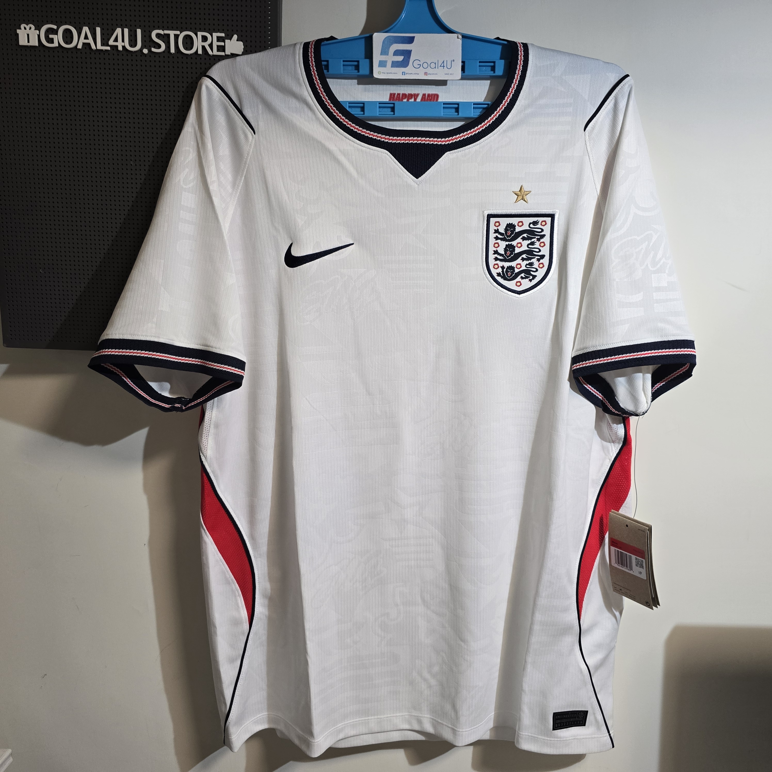 #部分碼現貨 三獅軍團新章 Nike England 英格蘭 2026-27 主場球迷版球衣 (可加印字章) IB5290
