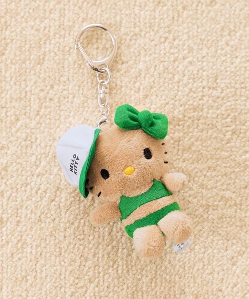 ### 🎀【預訂】Summer Look Kitty 公仔掛飾 - 綠色運動造型1006