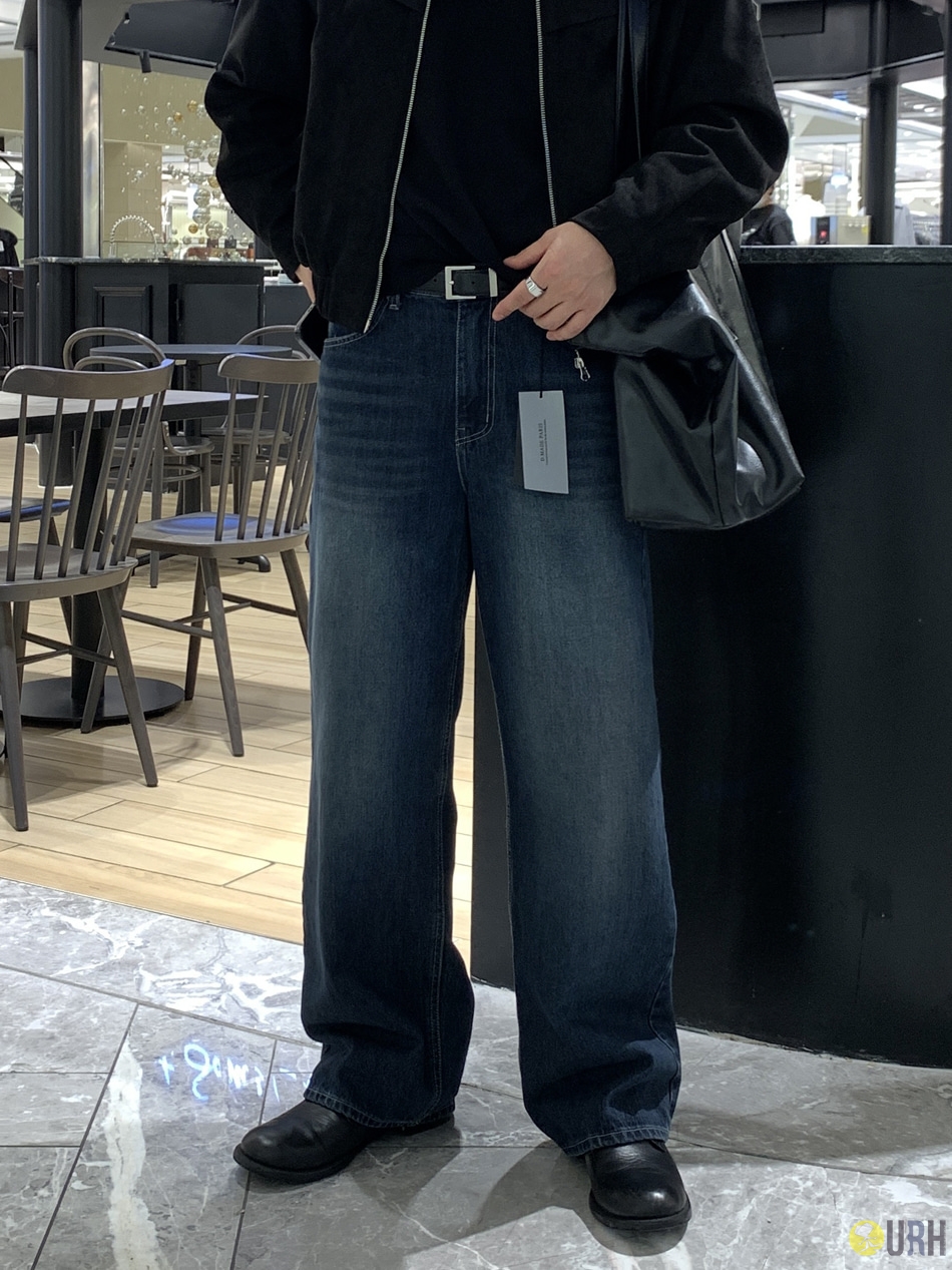 【100%保證韓國直送】D.MADE 經典必備高磅純棉寬版牛仔褲 [5 color] RL114801