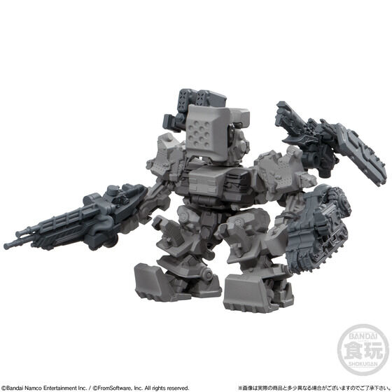 (預訂訂金 $100) (總價 $382) (魂限) Bandai ARMORED CORE VI FIRES OF RUBICON Assemble Collection Vol.01 Default color set 食玩 (行版) 