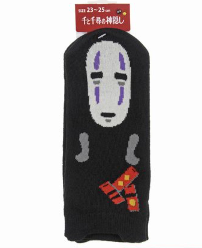 宮崎駿無面男襪
