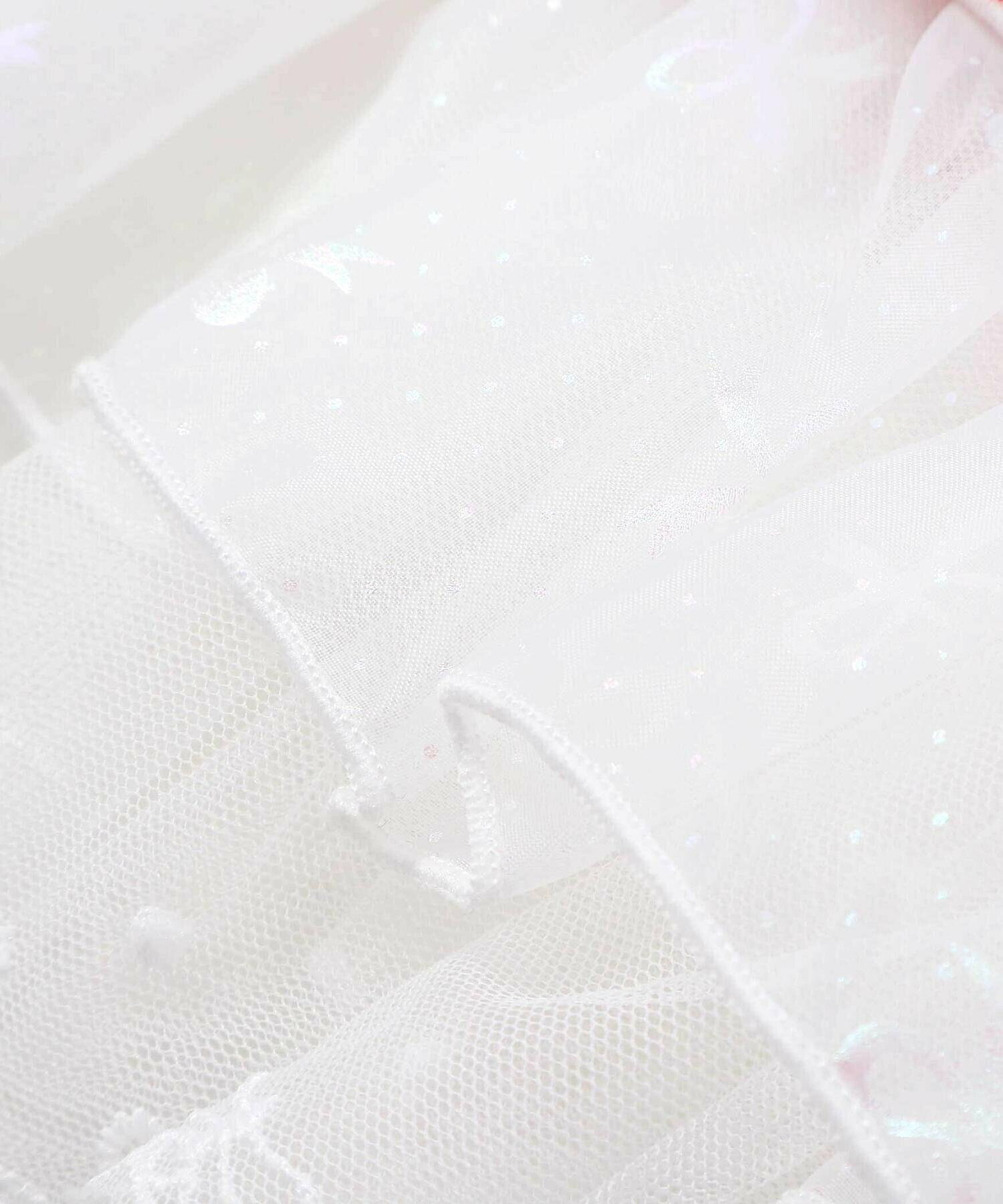 🇯🇵預訂 日本直送🇯🇵Slap Slip x Swimmer x Sanrio系列兩色人物印花亮片愛心蕾絲荷葉邊領口條紋短袖上衣