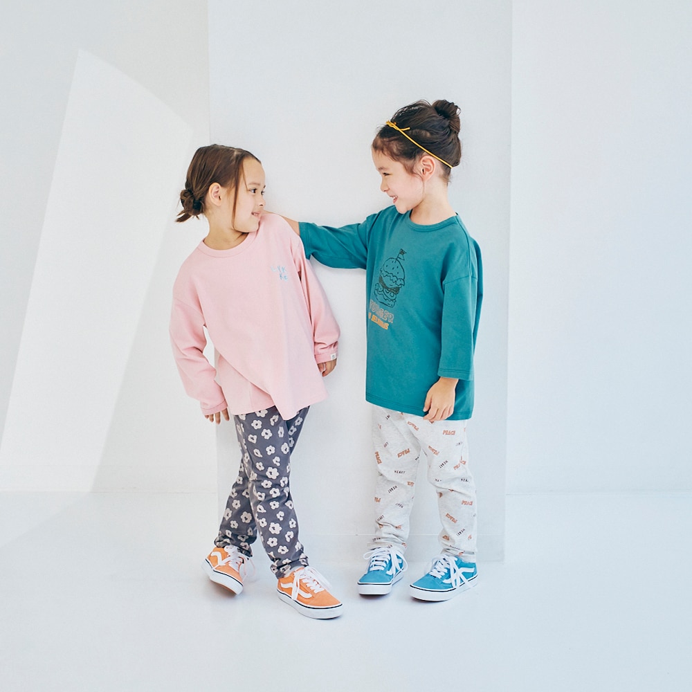 🆕【⭐訂購⭐】  🇯🇵日本直送 🌀輕鬆插圖風格 七分袖Tee(一套5件) 🌀 [PLBA-0026][260303]