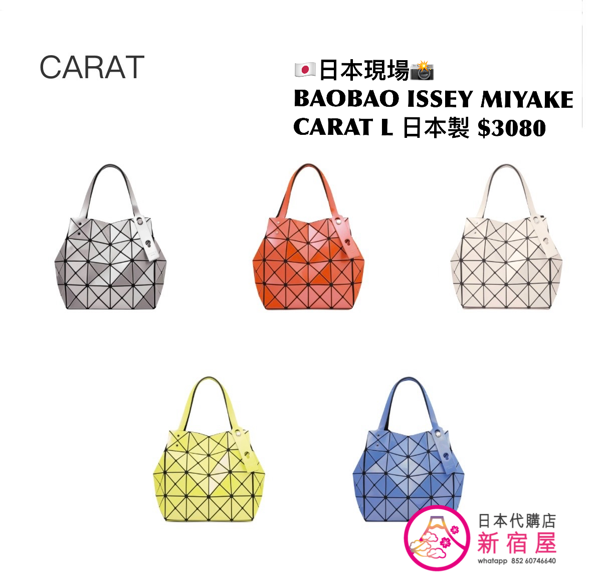 BAOBAO ISSEY MIYAKE CARAT L