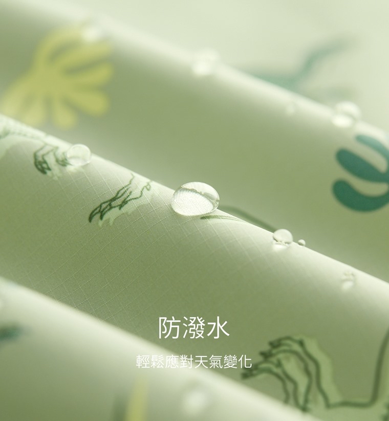 💚預訂 台灣直送💚兩色恐龍滿印抗UV輕型連帽風衣外套