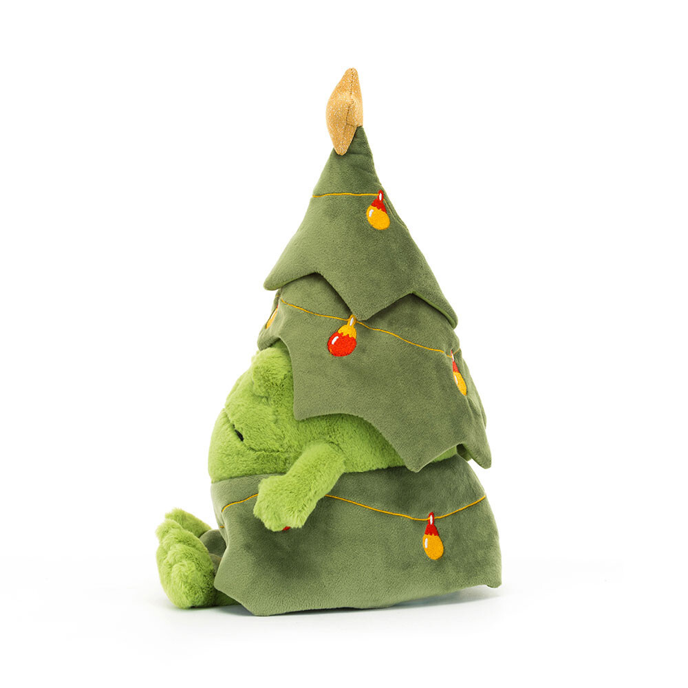 JELLYCAT Christmas Tree Ricky Rain Frog 聖誕樹蛙
