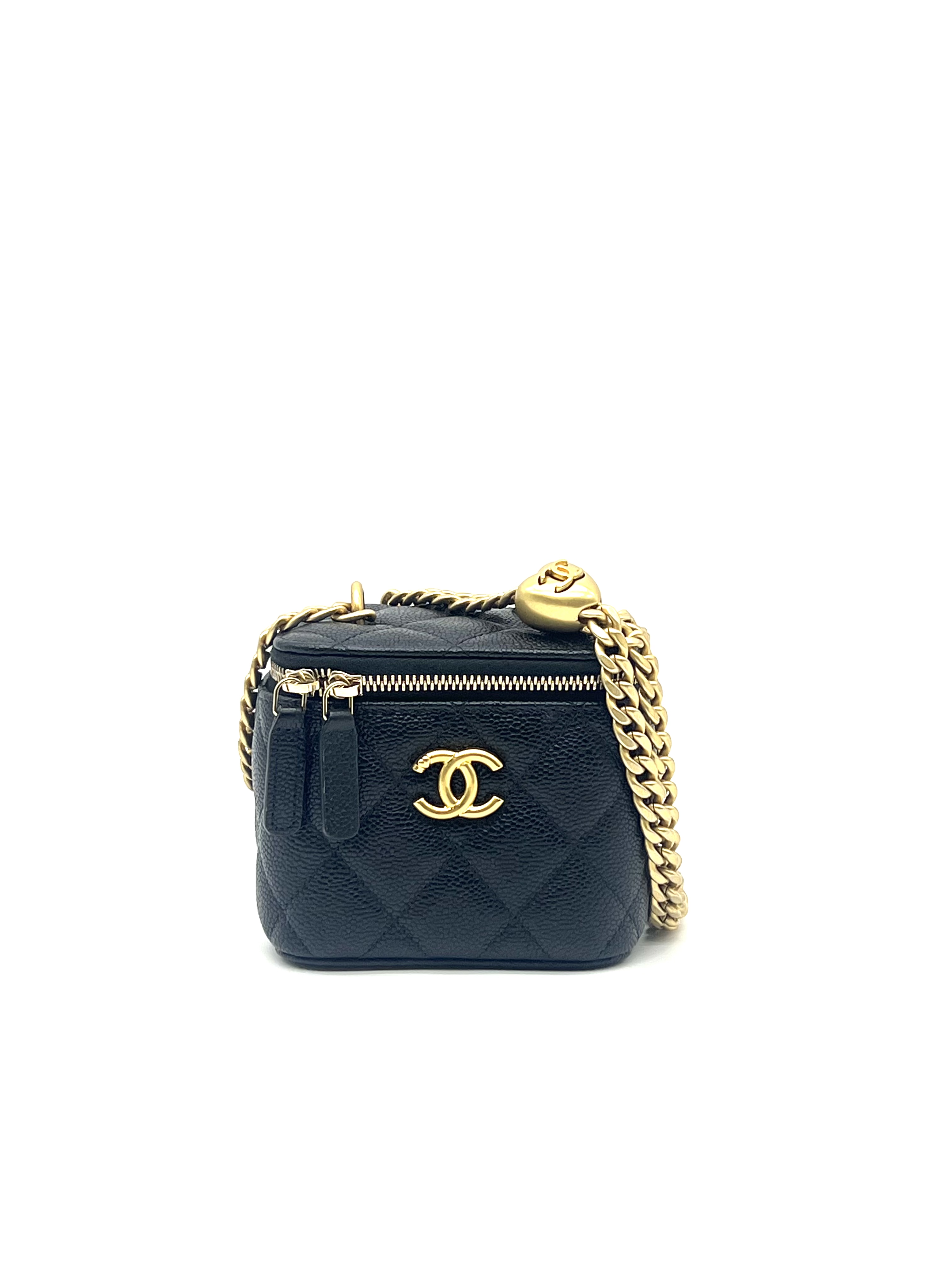 Pre-Owned CHANEL Mini Vanity Case with Chain / Product Code: 26042121