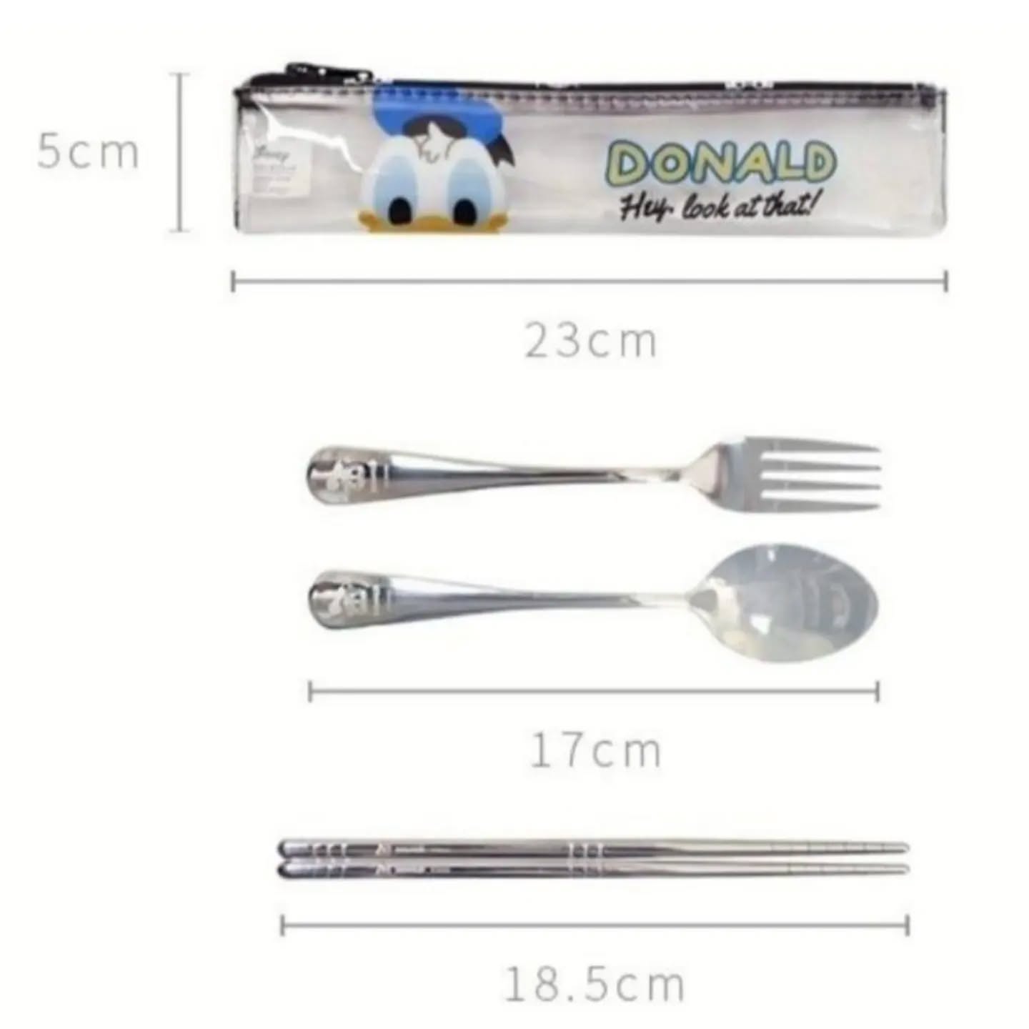 現貨💜正版💜chip n dale 304不鏽鋼餐具set😃