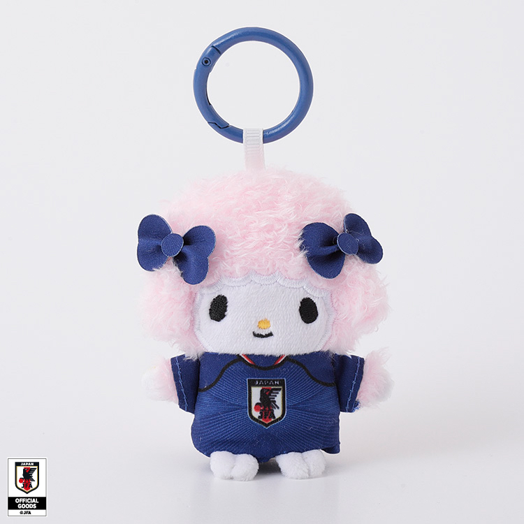 日本預訂📍日本Sanrio x 日本國家足球隊造型系列 - 指偶公仔吊飾 2026年8月下旬出貨