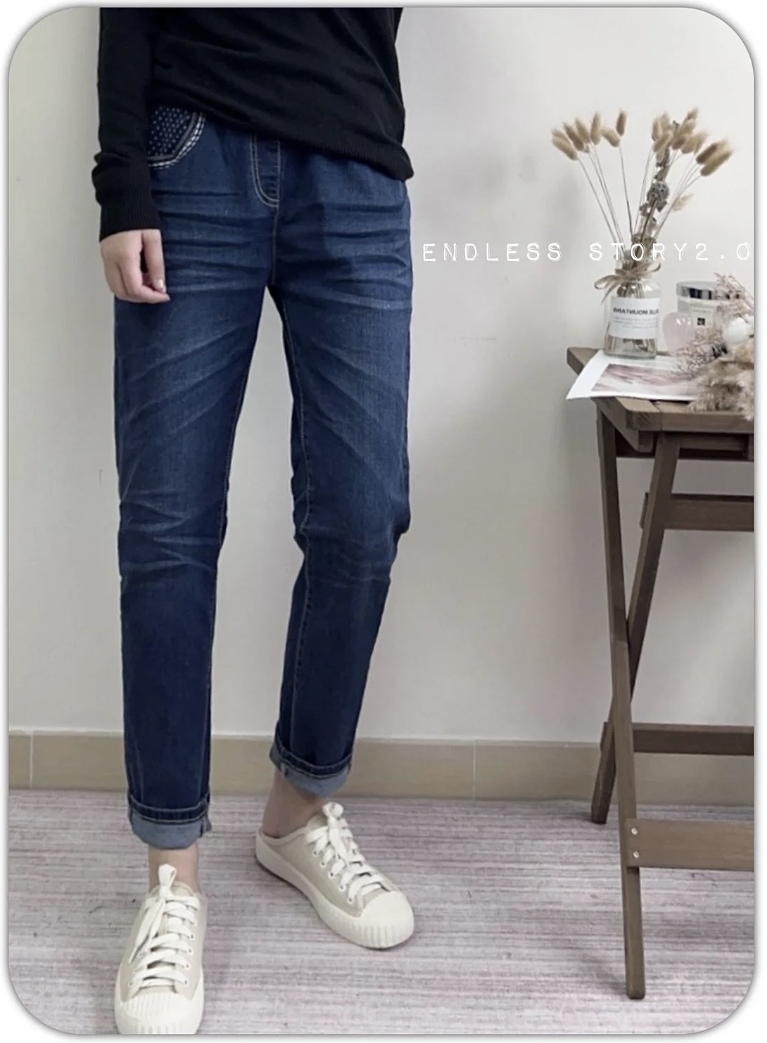 軟熟全橡筋腰小鬆身牛