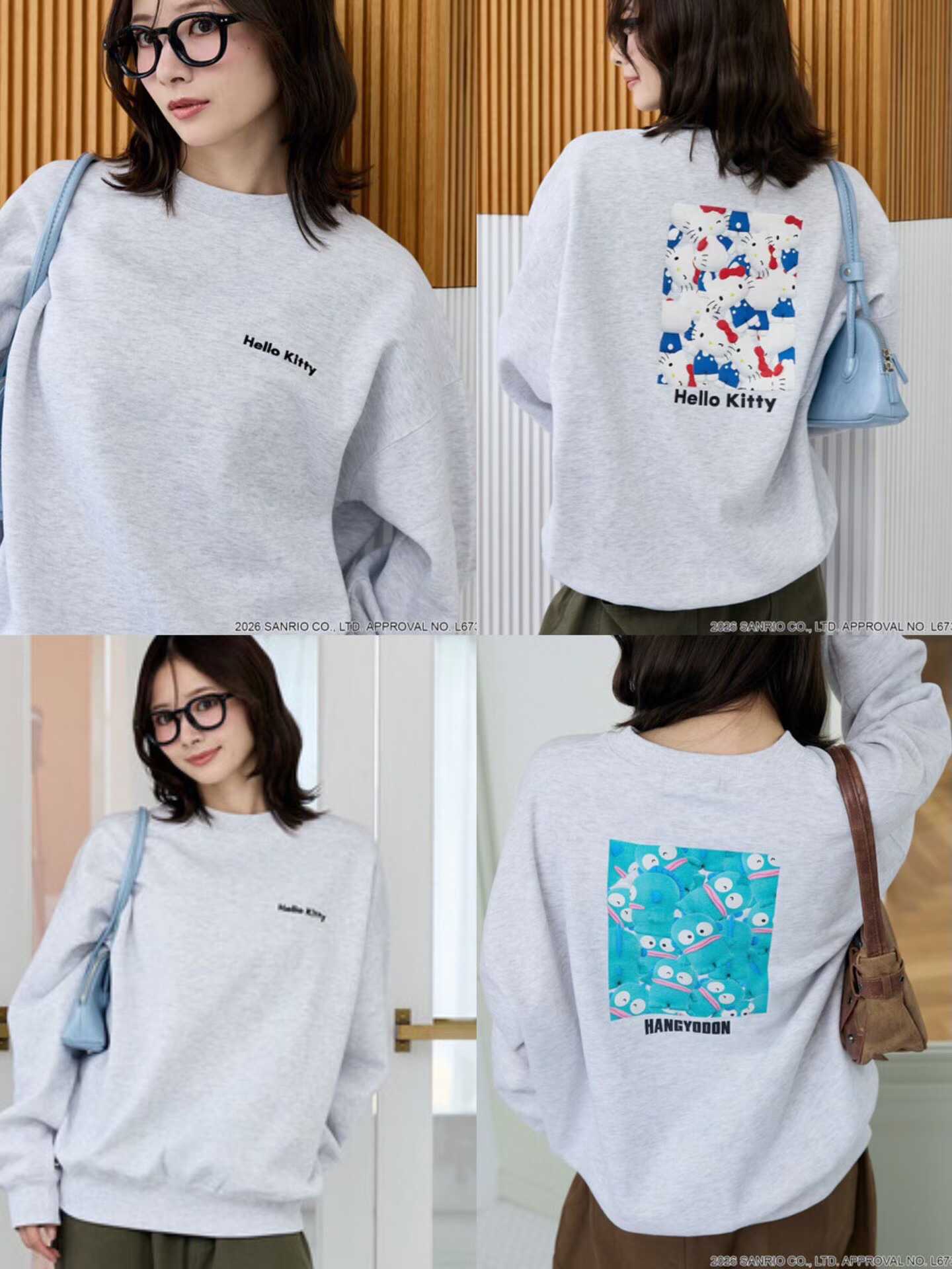預訂 Hello kitty長袖衛衣 [貨號26A949]