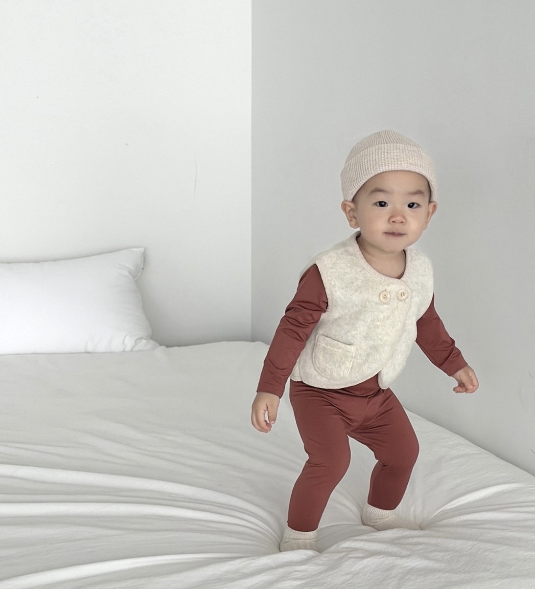 韓國保暖Cotton candy vest(Baby size)