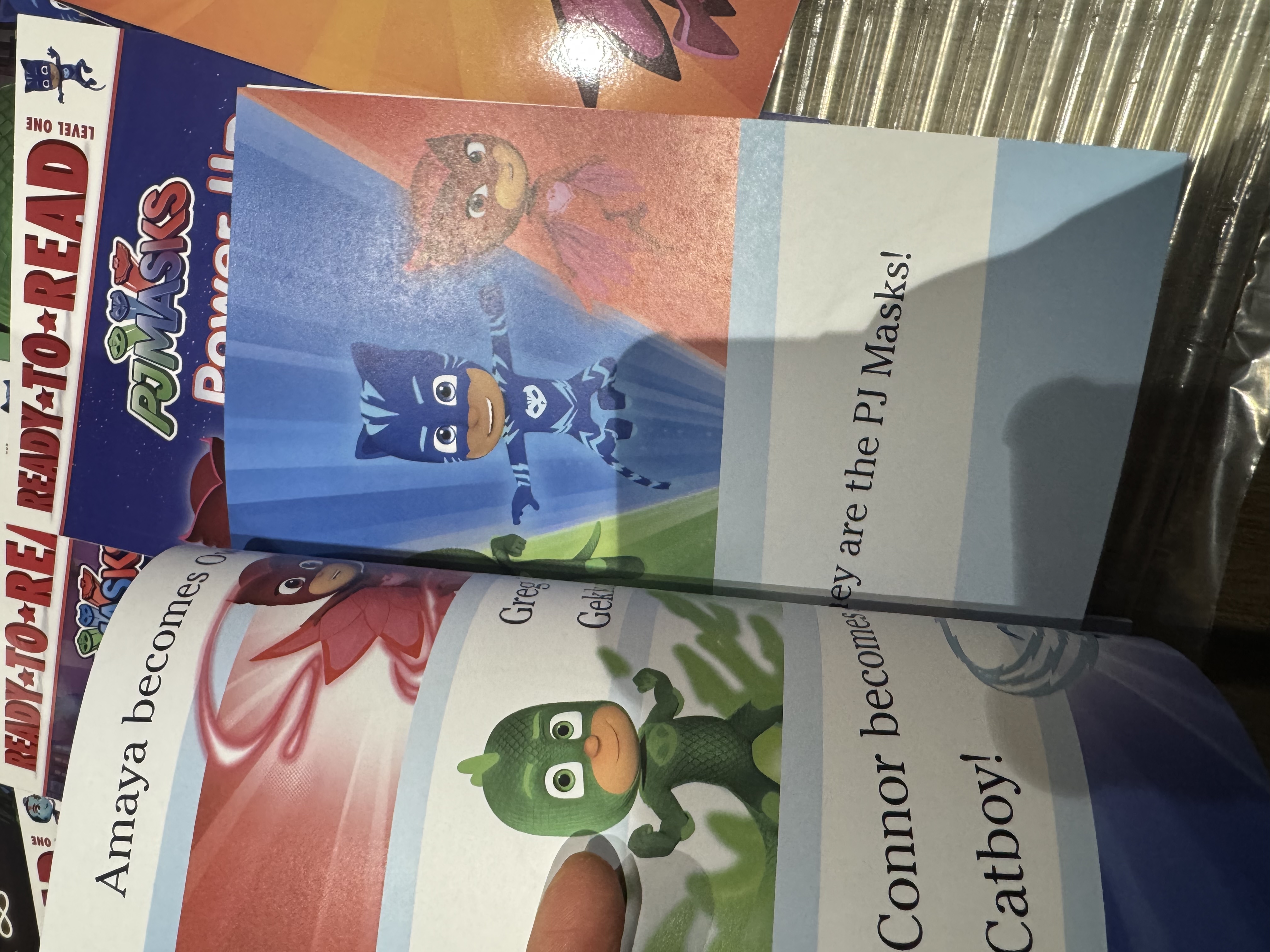 Ready to read level 1 PJMASKS