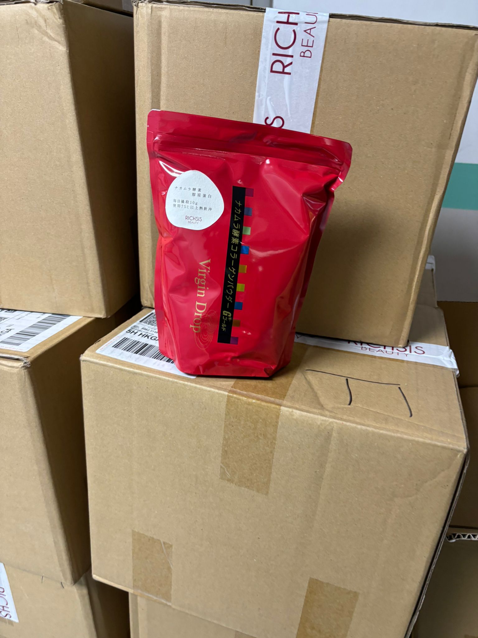 日本Nakamura 中村酵素膠原蛋白粉300g