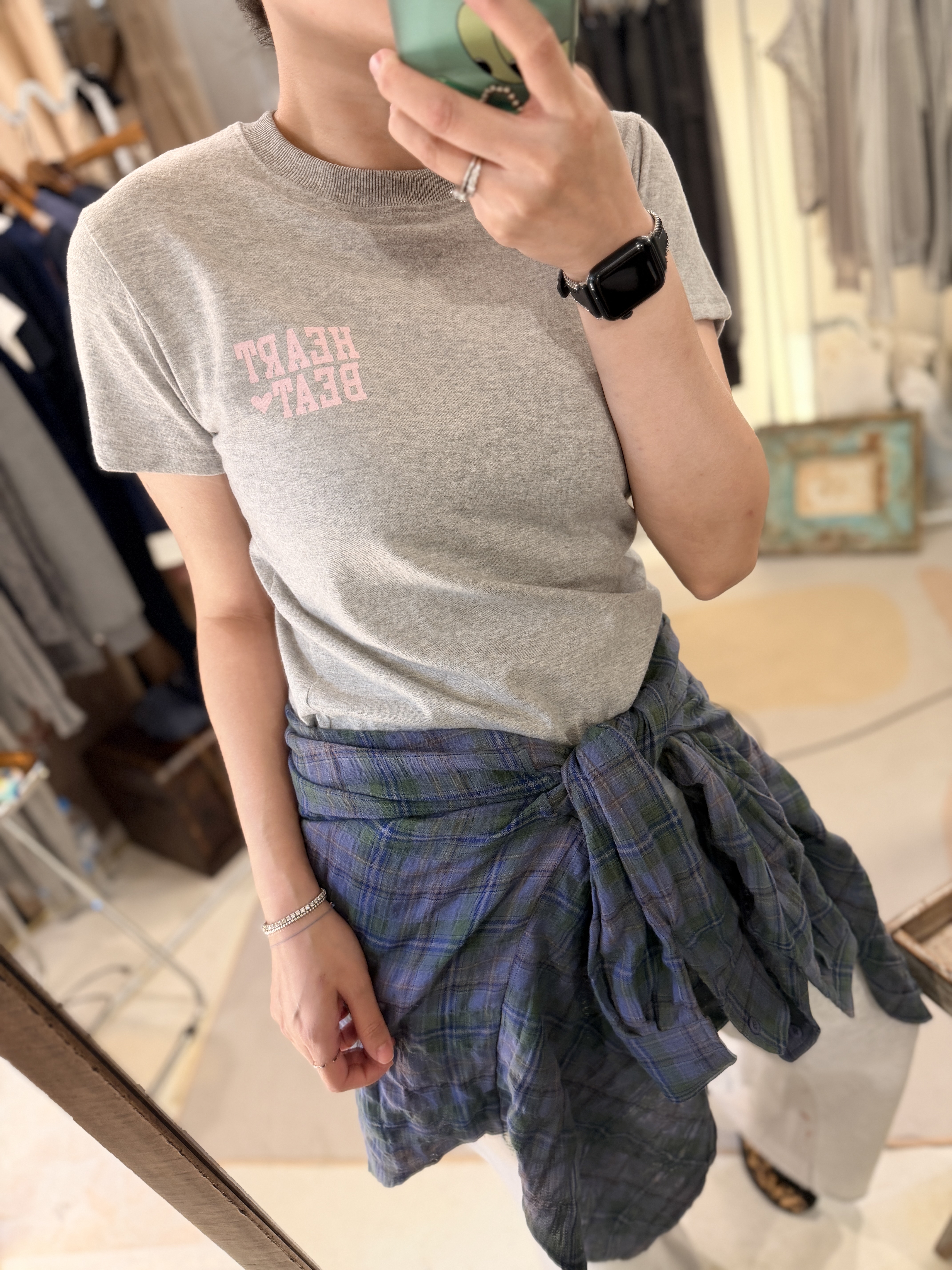 Heart beat tee