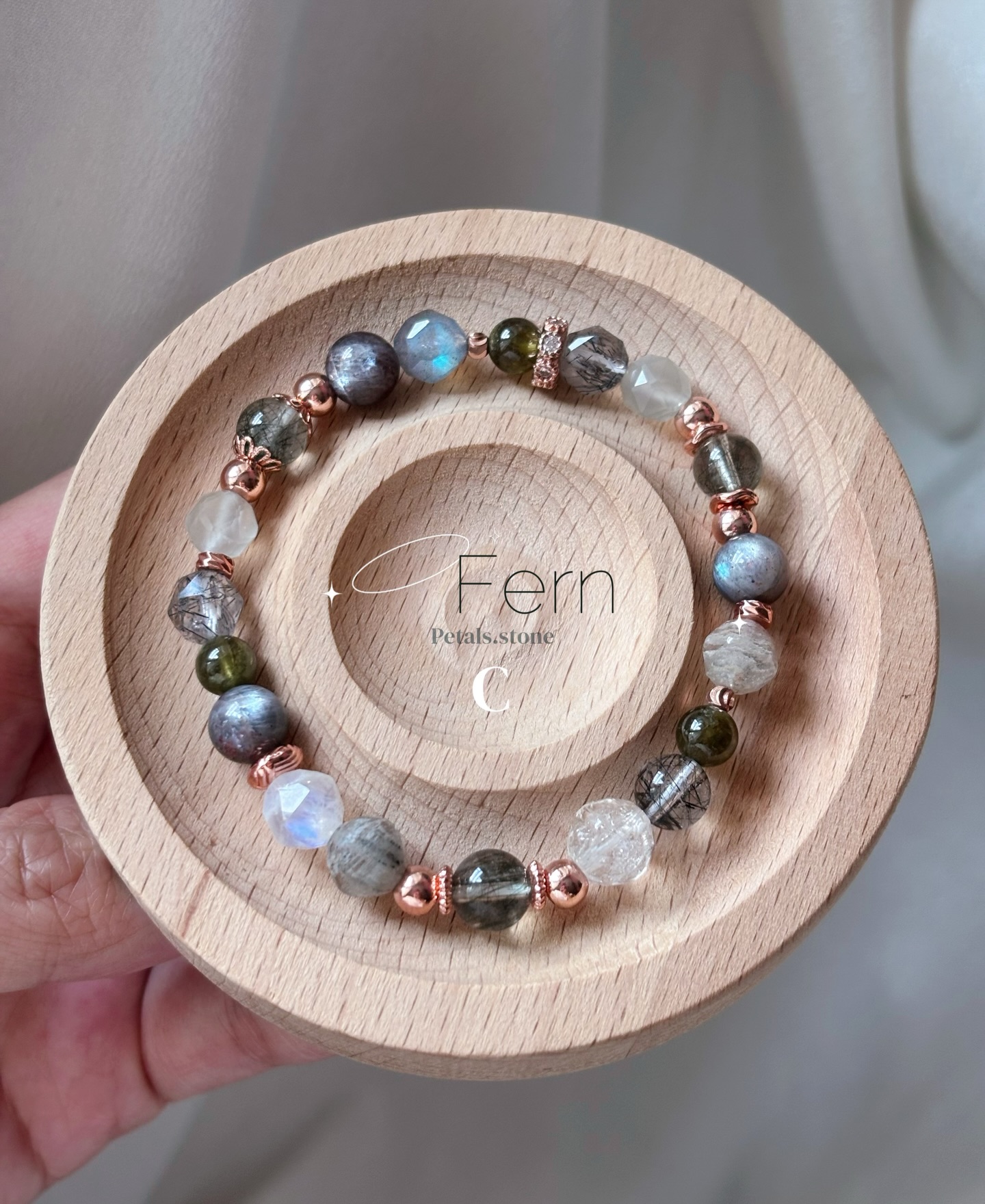⸝⸝ ✿Rosie & Fern⟡ | 玫瑰兔毛 銅髮 星輝骨幹 綠髮 月亮石