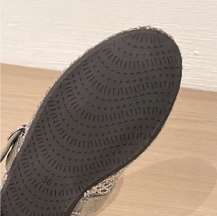 Blingbling Fishnet Maryjane (2 colors)