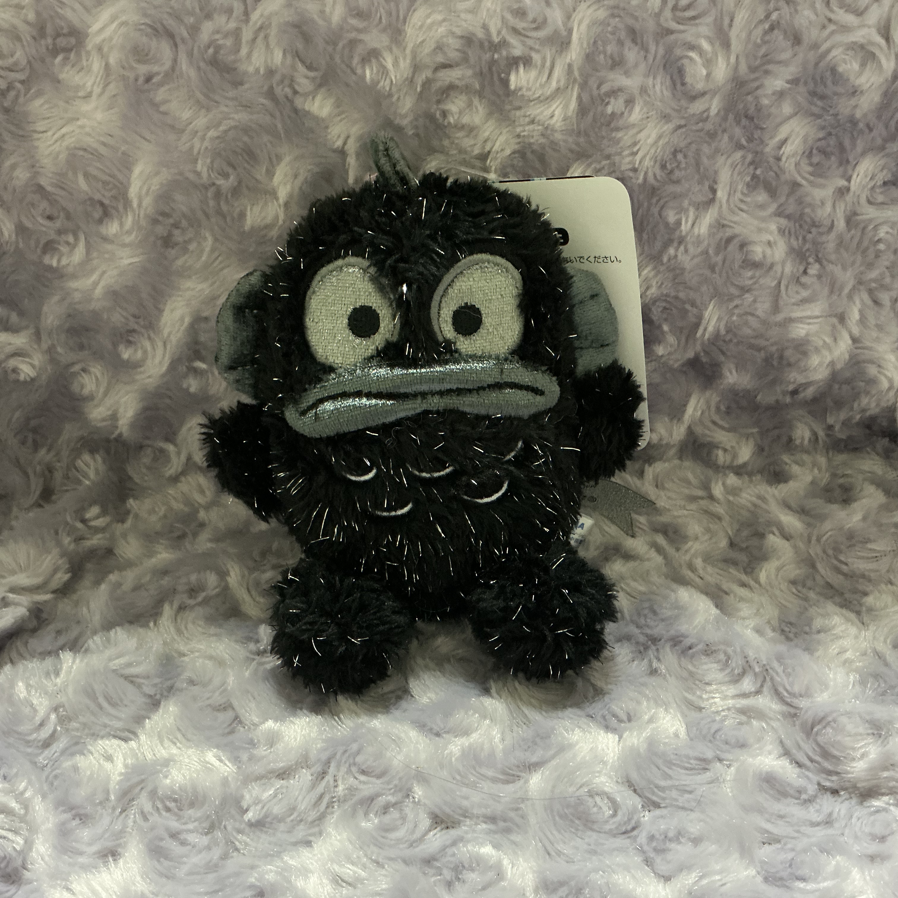 「現貨」黑色生誕Hangyodon 公仔匙扣