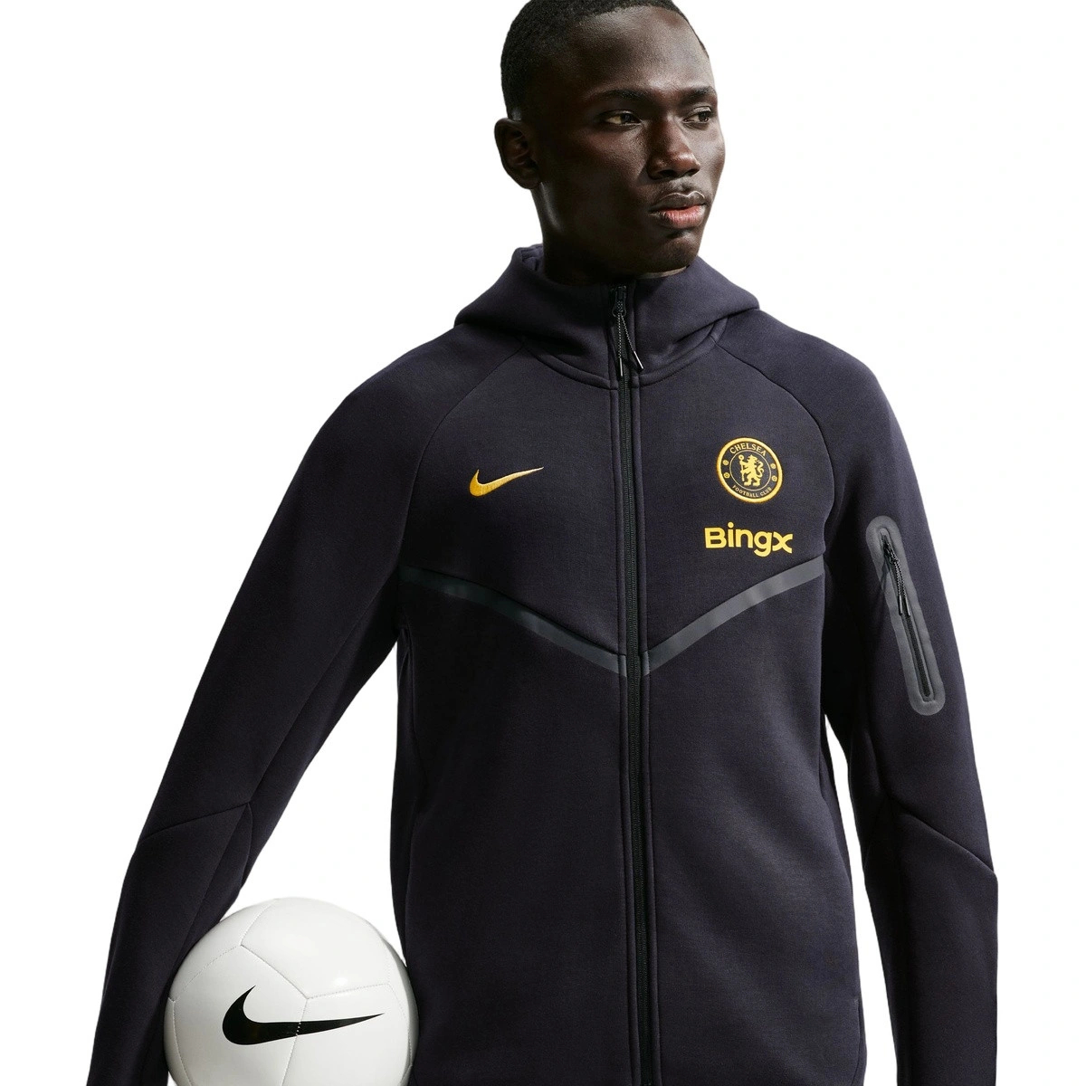 Nike Chelsea 車路士 2026-27 Tech Fleece 黑色休閒外套 II6417
