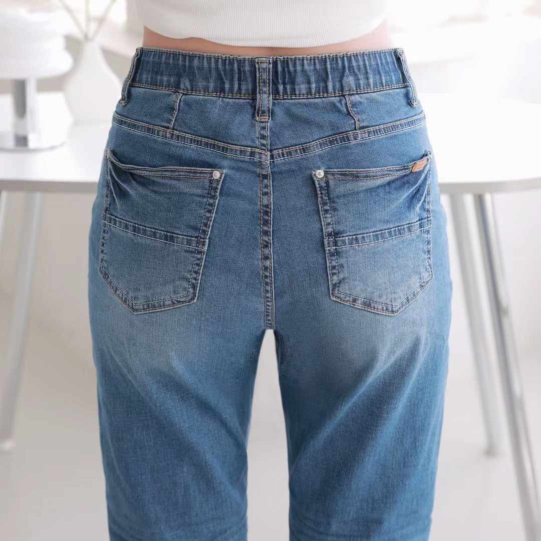 V 牌側骨彈性Cool Jeans 