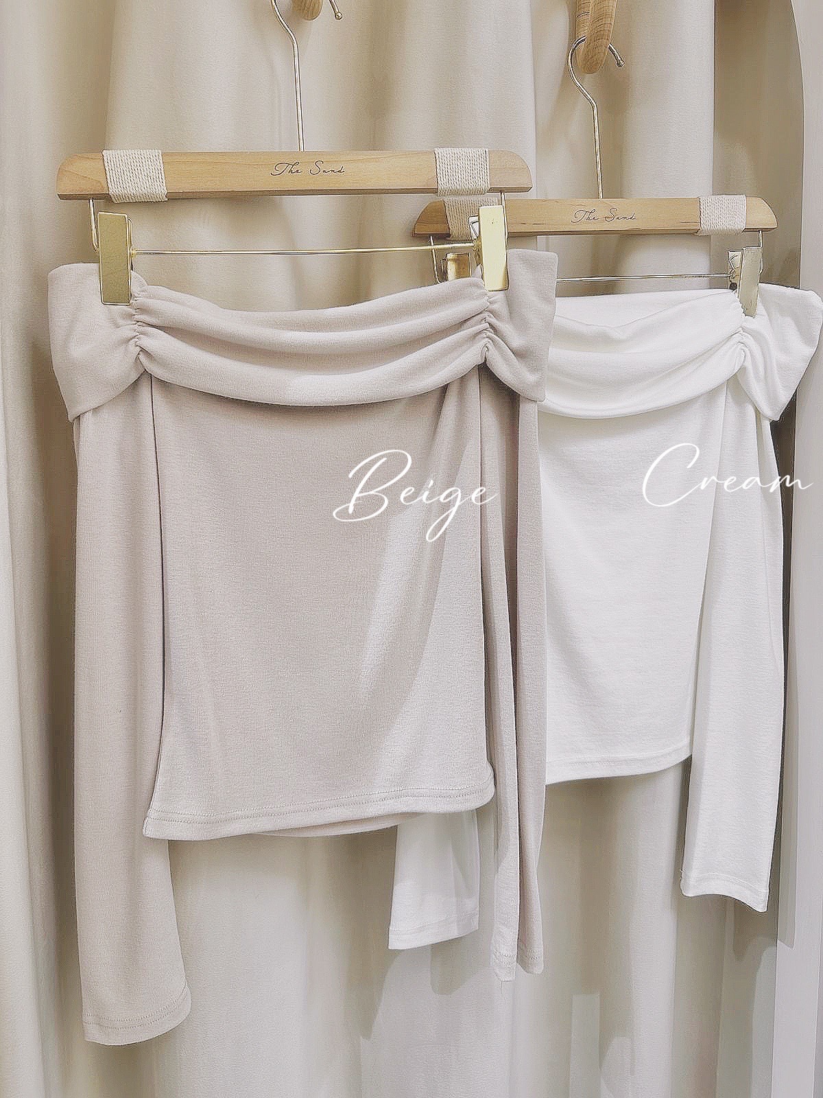 雲朵Off-shoulder Top ✨