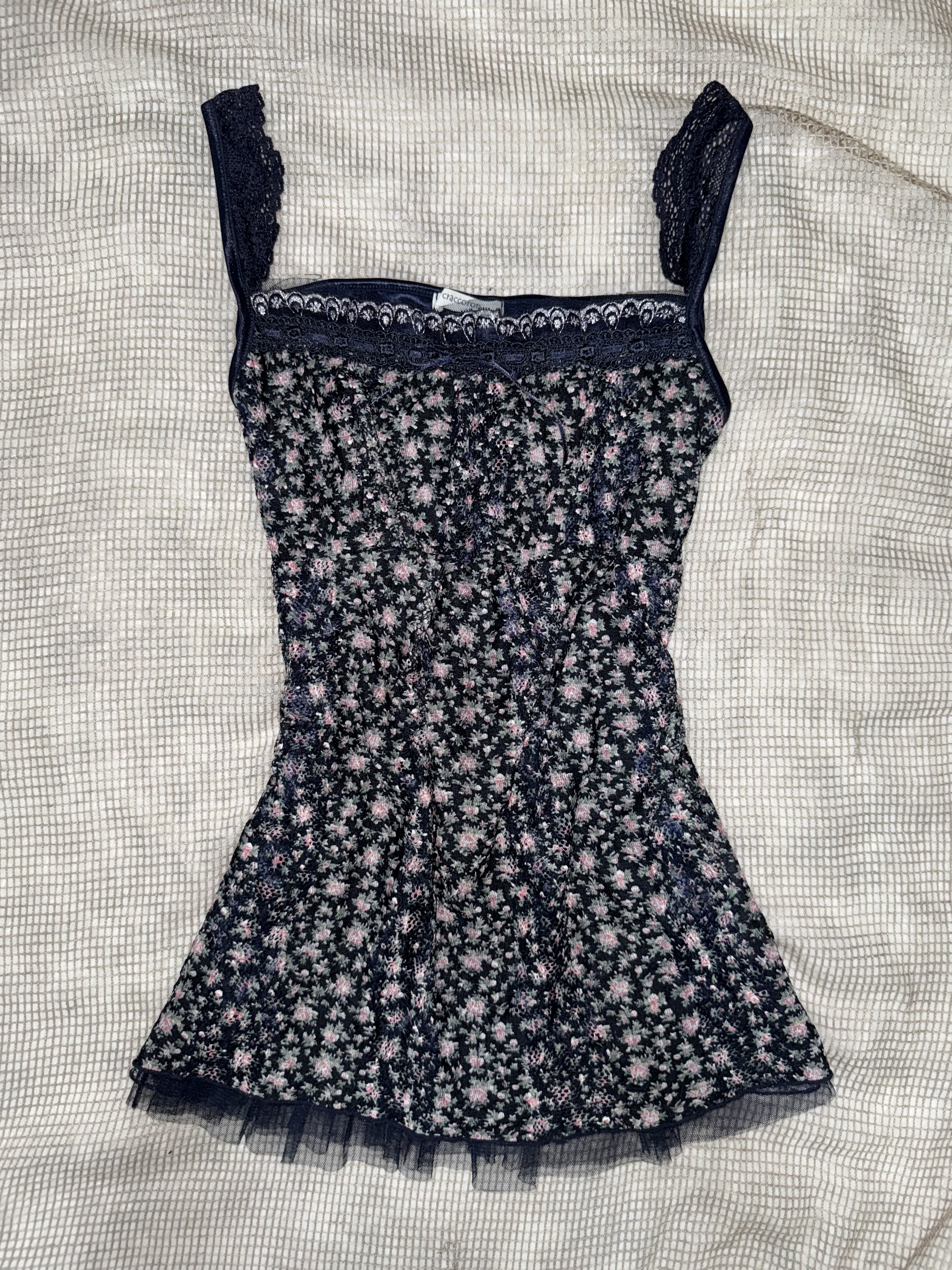 Prairie Charm Lace Strappy Cami