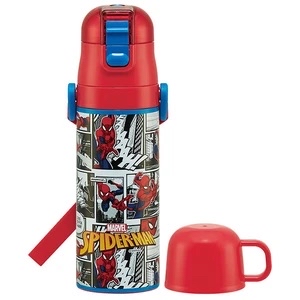 <🌟訂購🌟> Skater卡通不鏽鋼保溫保冷2ways水壺470ml