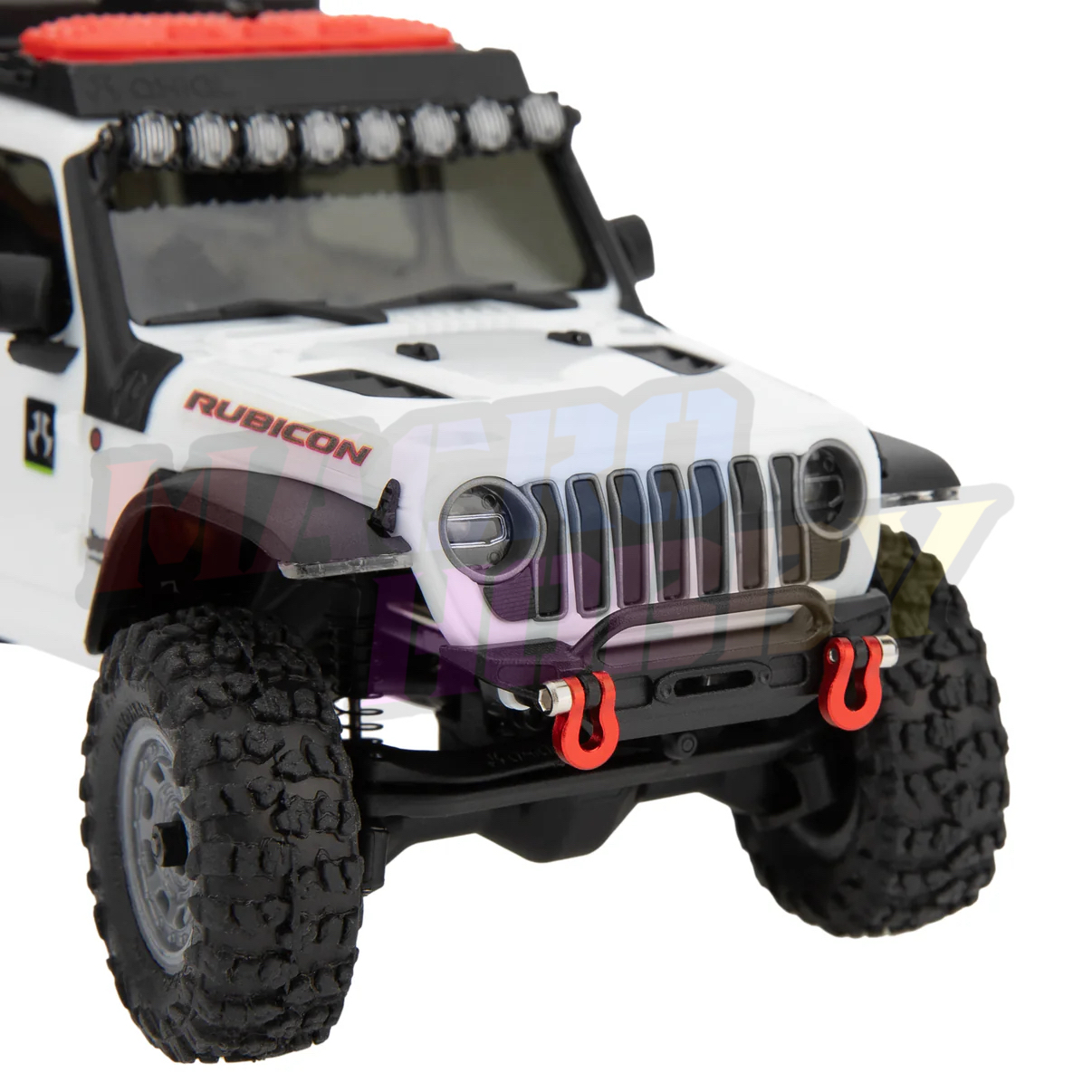 MEUS Racing Aluminum Front Rear Bumper for 1/30 Axial SCX30 Wrangler #520112