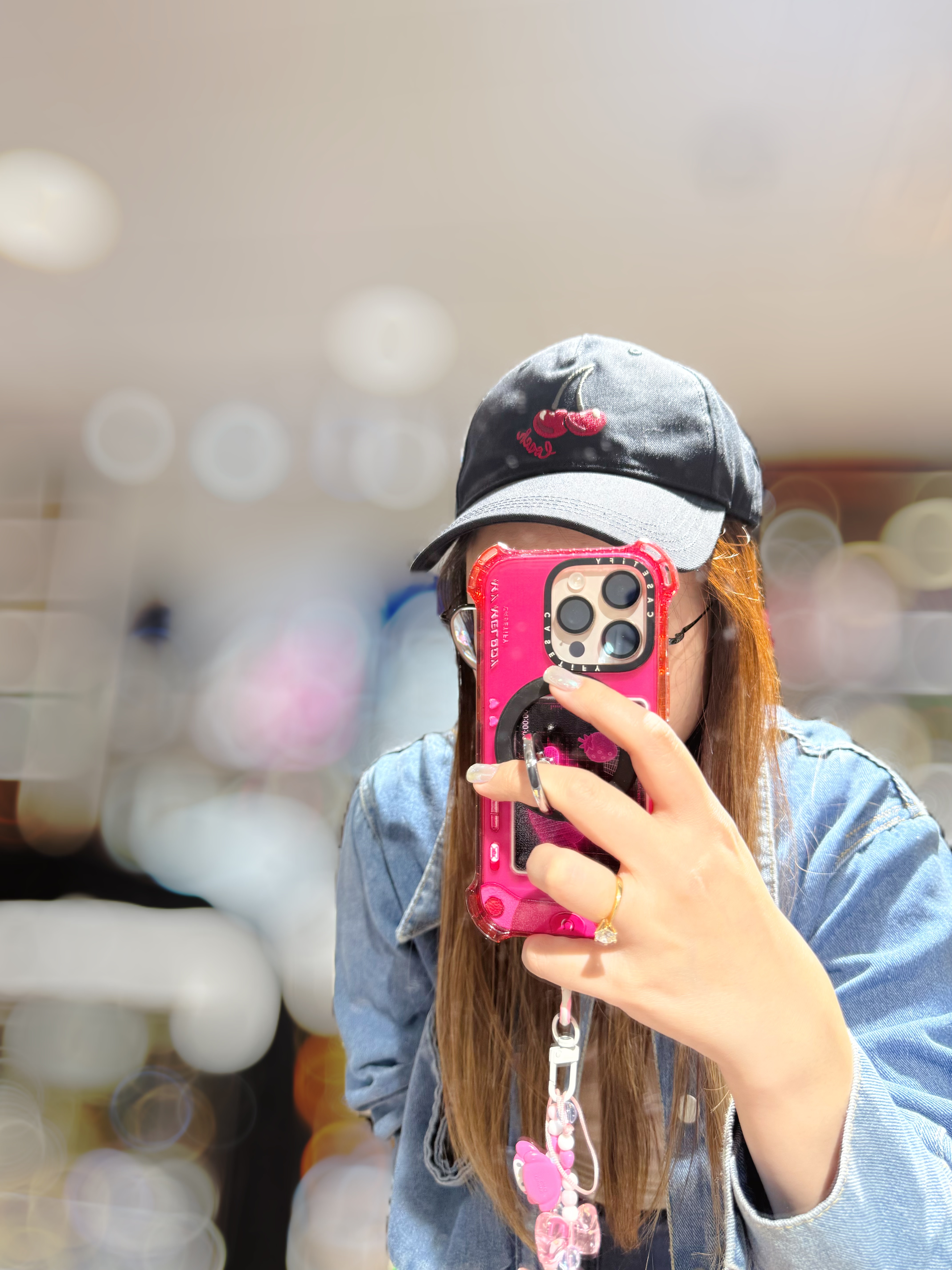 Coach cap cherry/blk