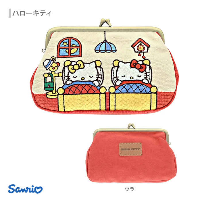 🆕【⭐訂購⭐】🌀 🇯🇵 日本直送 #Sanrio 榻榻米刺繡 筆袋/散紙包［2款選］🌀 [ELID-0203][261027]