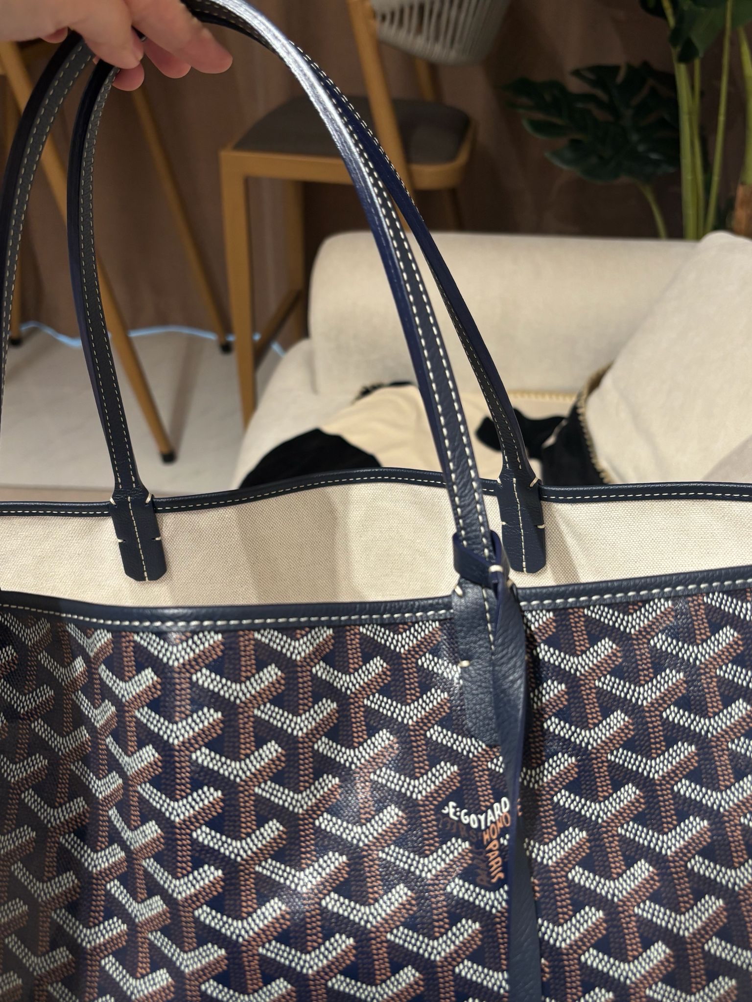 Goyard Saint Louis Gm tote 100%Authentic, 98%new ✅dust bag 