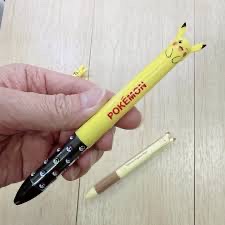 皮卡丘圖案的寶可夢造型原子筆。 