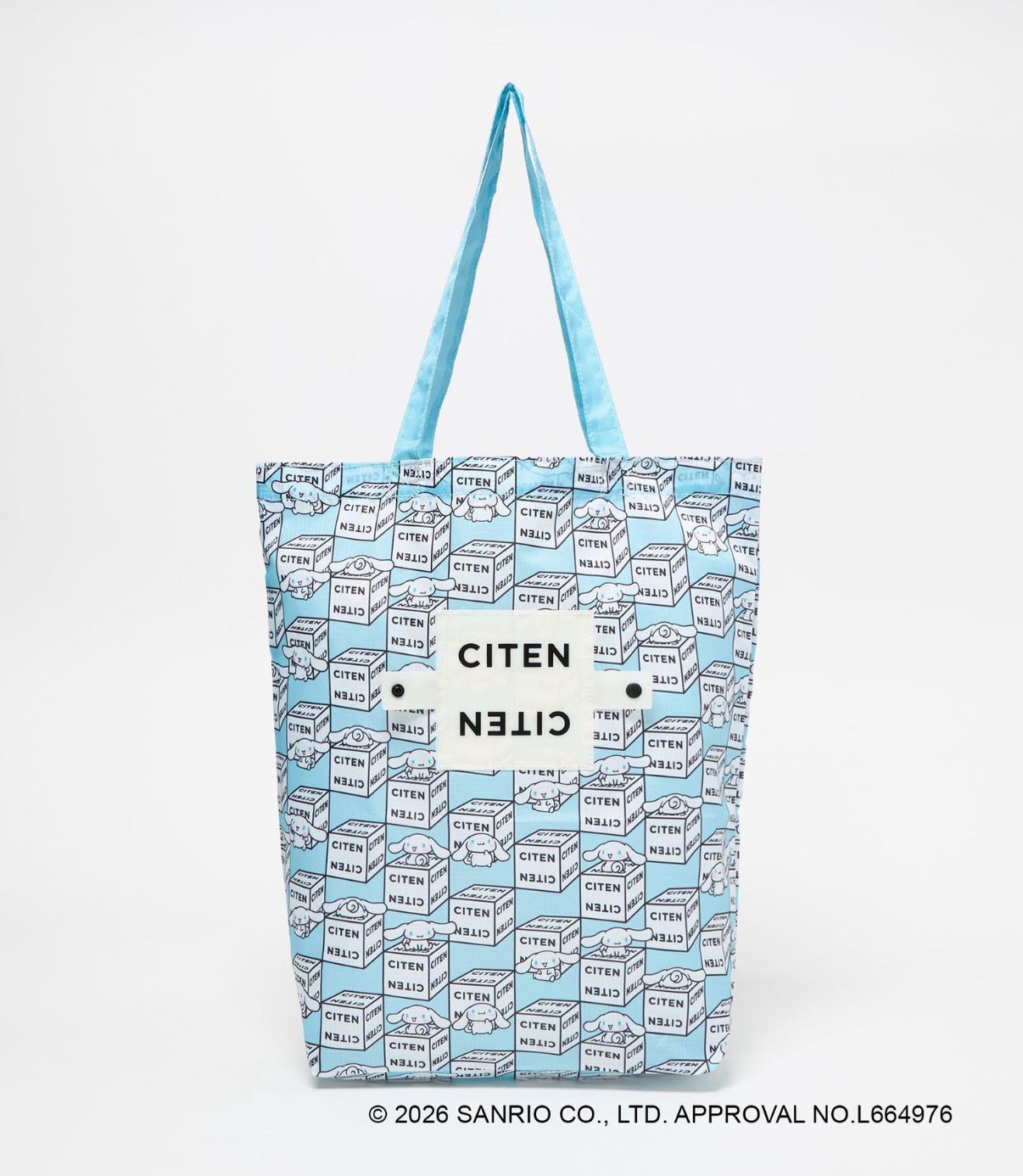 日本超人氣 CITEN  x Sanrio Characters 聯乘摺疊環保袋