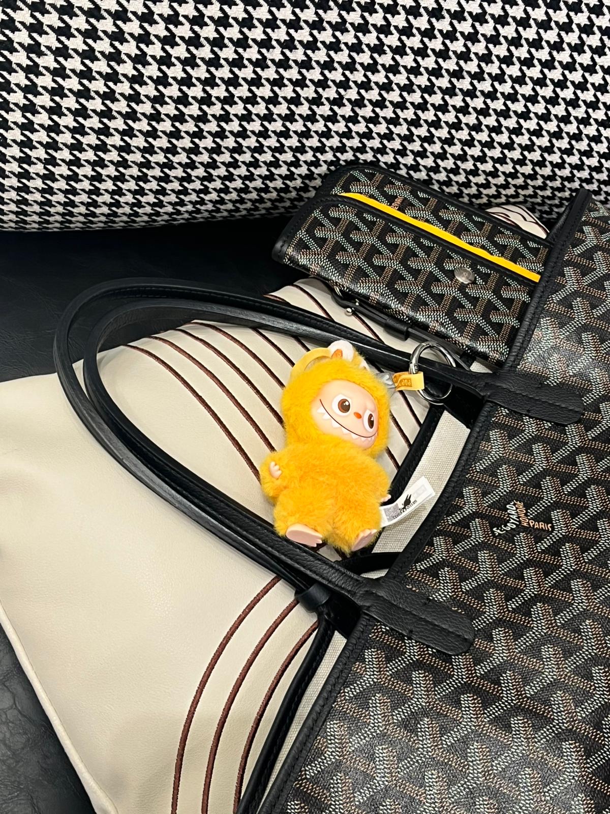 Goyard saint Louis pm Noir 100%Authentic,98%new ✅Pouch✅dust bag 