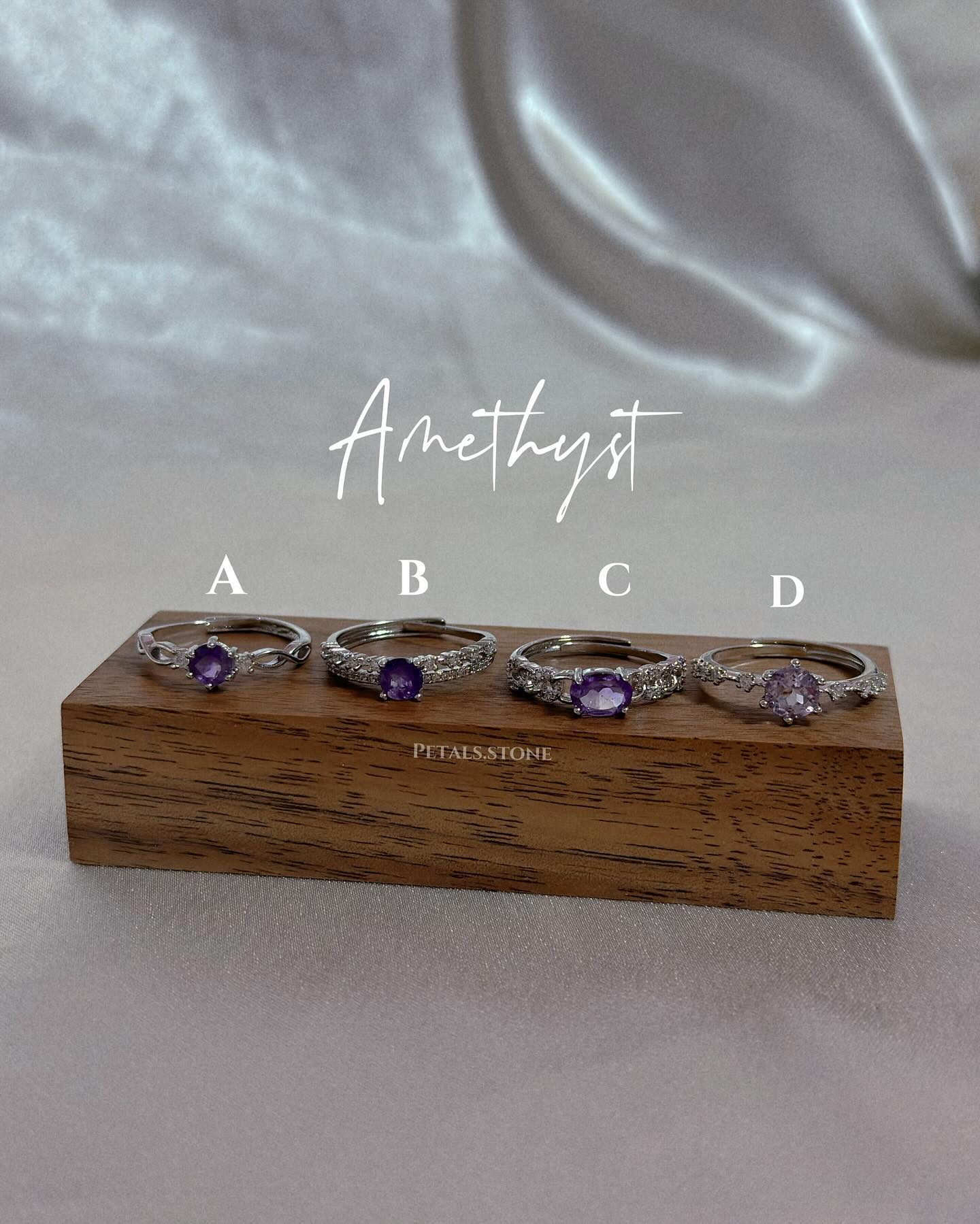 𝐀𝐦𝐞𝐭𝐡𝐲𝐬𝐭 𝐑𝐢𝐧𝐠𝐬✵