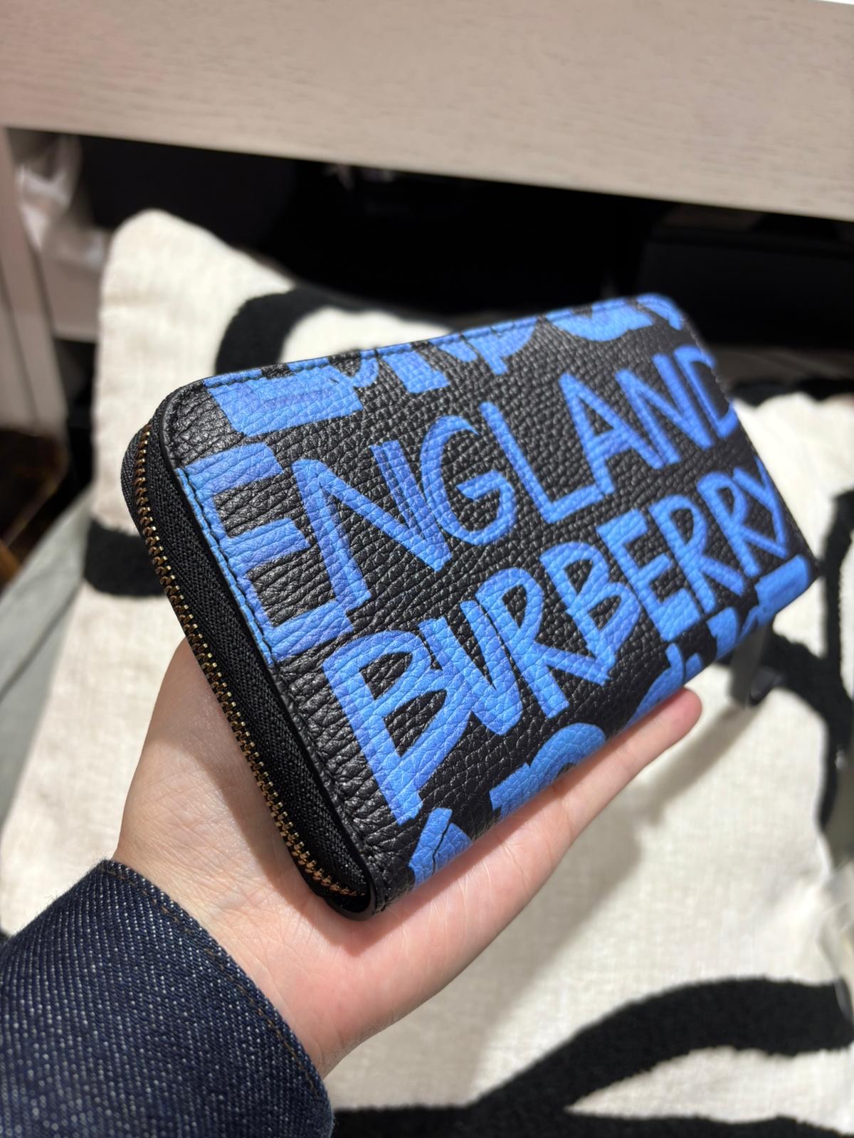 未使用品 Burberry 長銀包 zip long wallet 100%Authentic, Unused 未使用品 ✅box