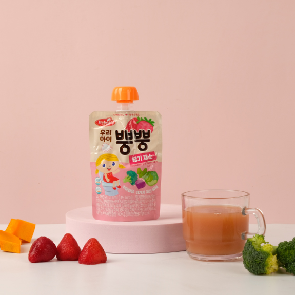 [EXP:2026.10.28]Bebest - 嬰兒果汁(草莓及蔬菜) 70ml(適合7個月以上)_BB057_S
